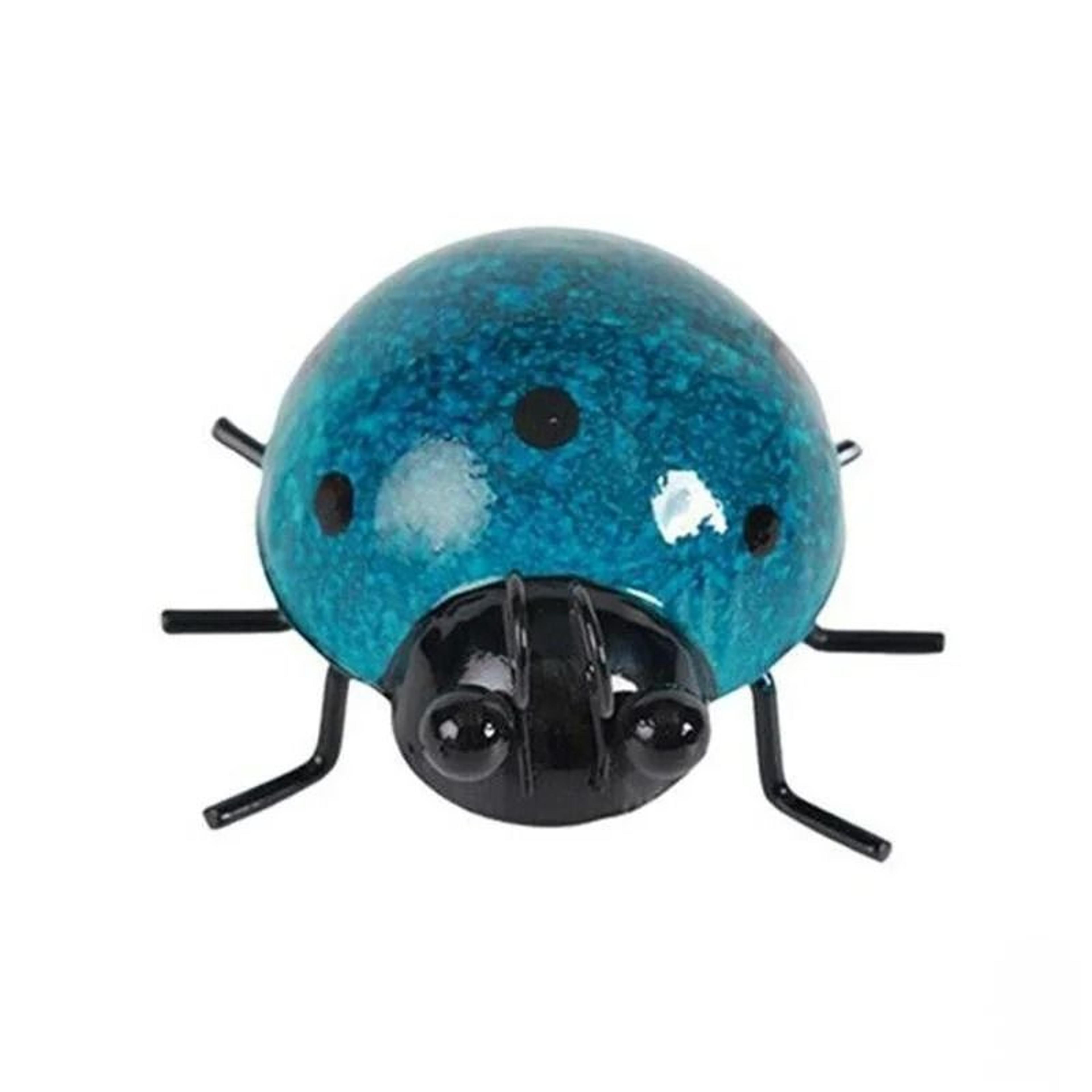 Metal Ladybug Garden Ornament For Fence Or Wall Decoration 7