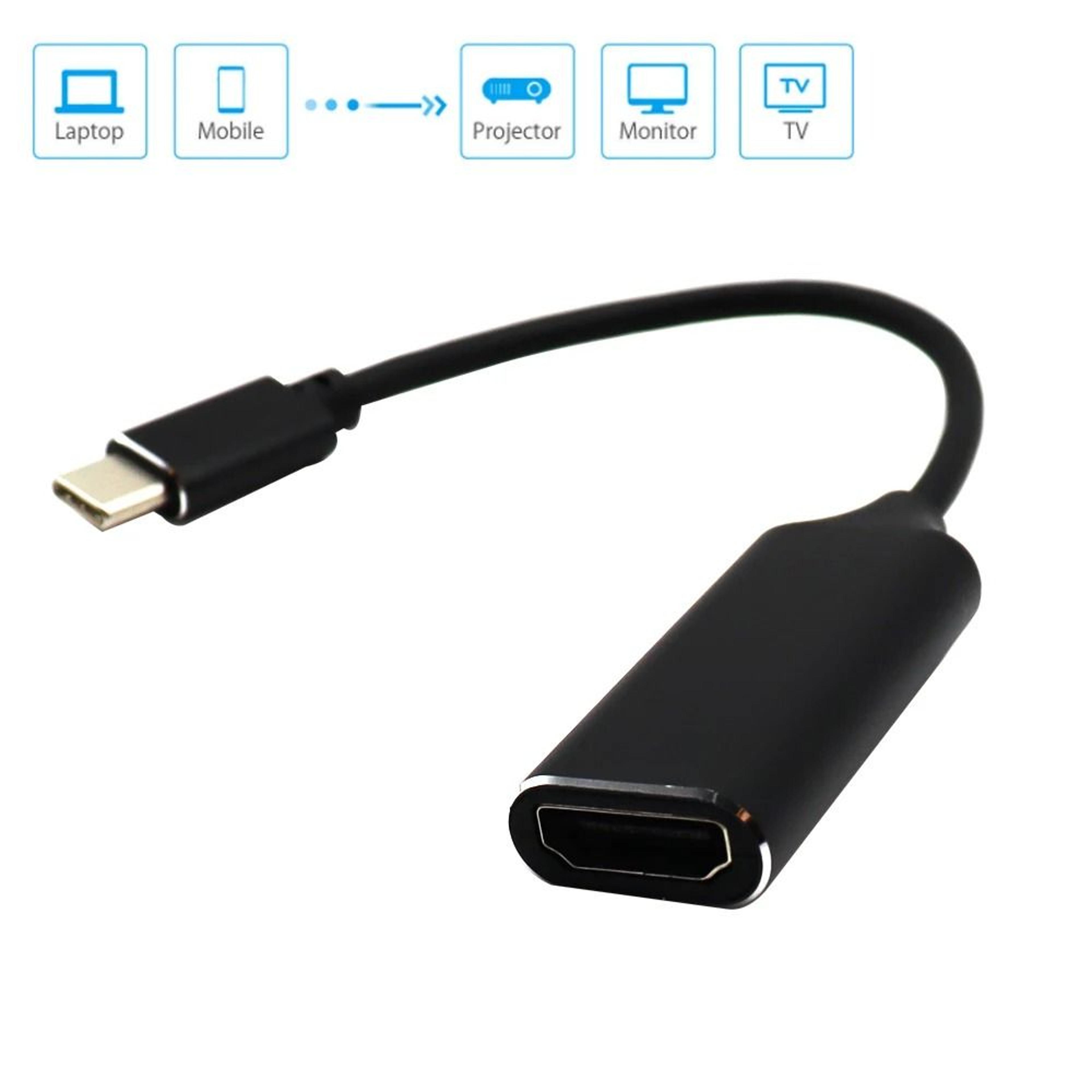USB C To HDMI 4K Video Adapter Cable 4