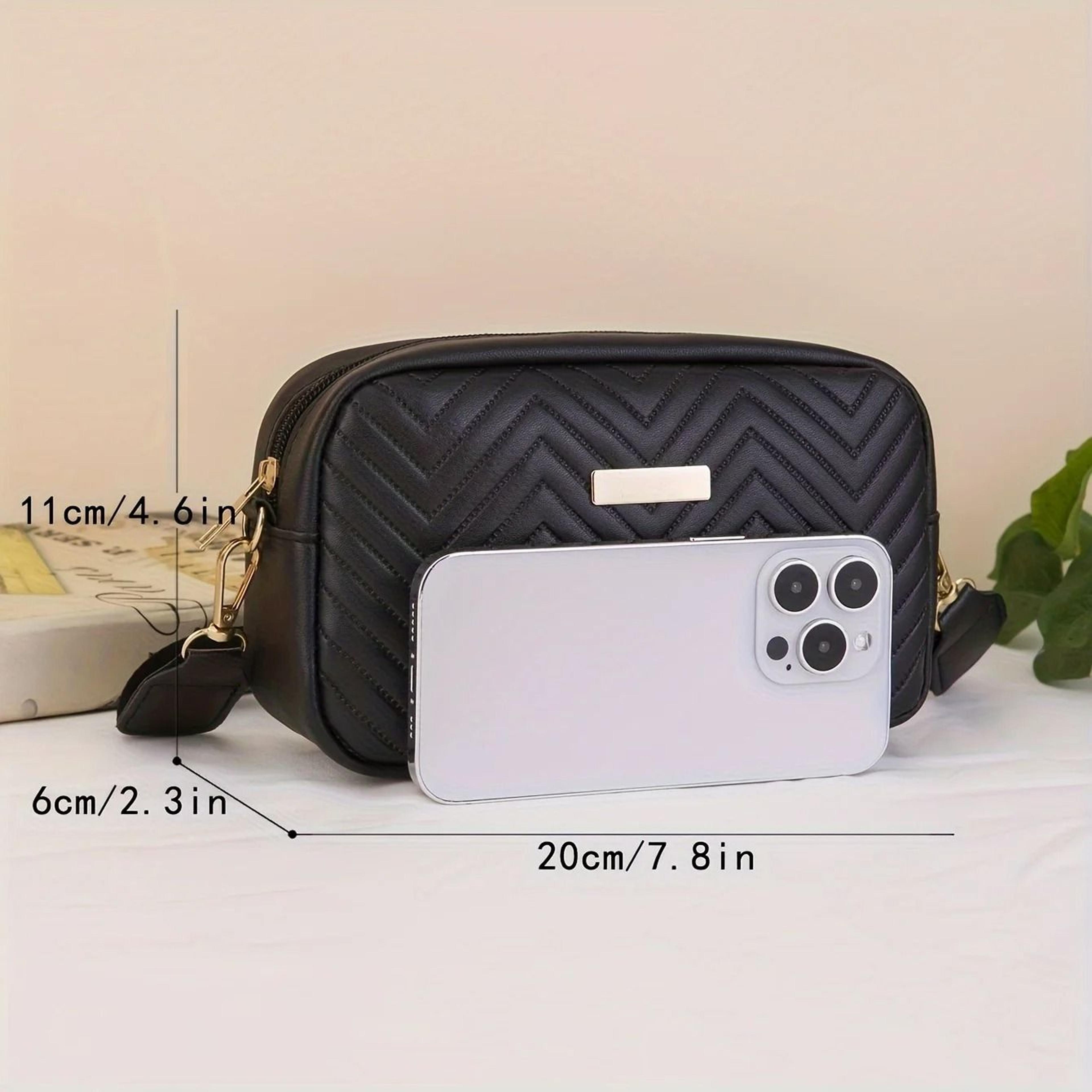 Mini Quilted Crossbody Bag And Wallet Combo 1