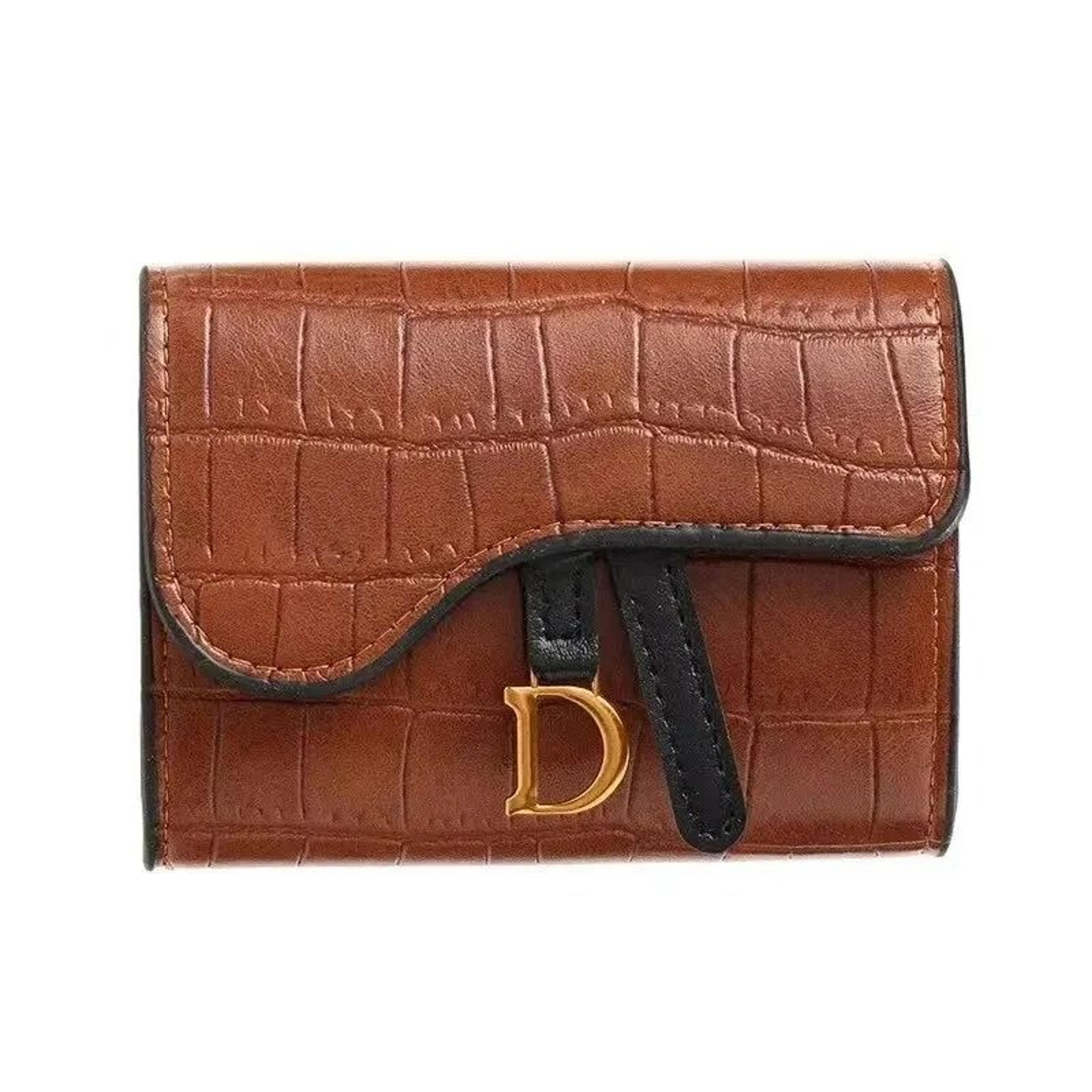 Womens Luxury Mini PU Card Holder Wallet And Clutch Bag 5