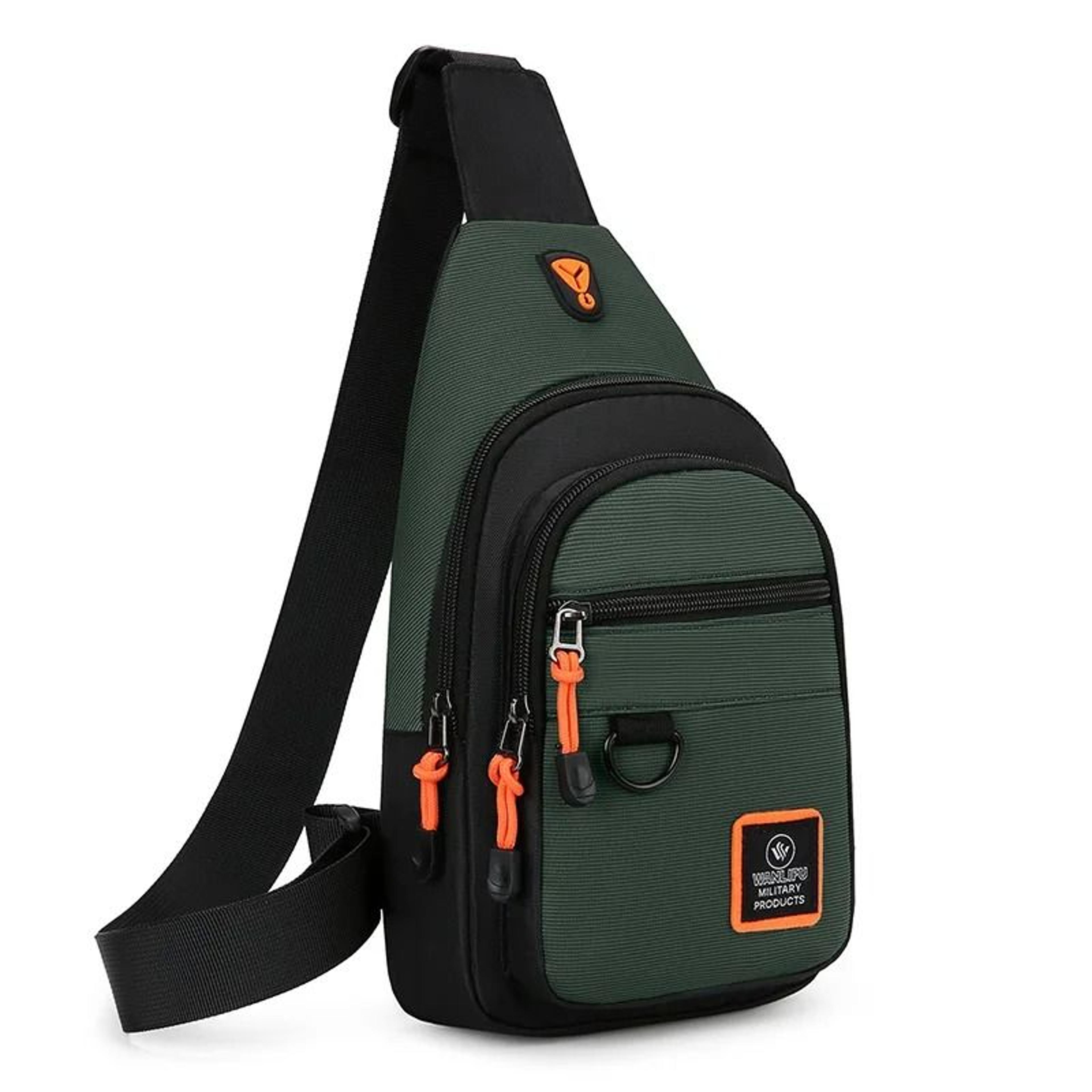 Men Leisure Outdoor Hiking Bike Shoulder Bag Waterproof Sports Crossbody Travel Chest Bag 7