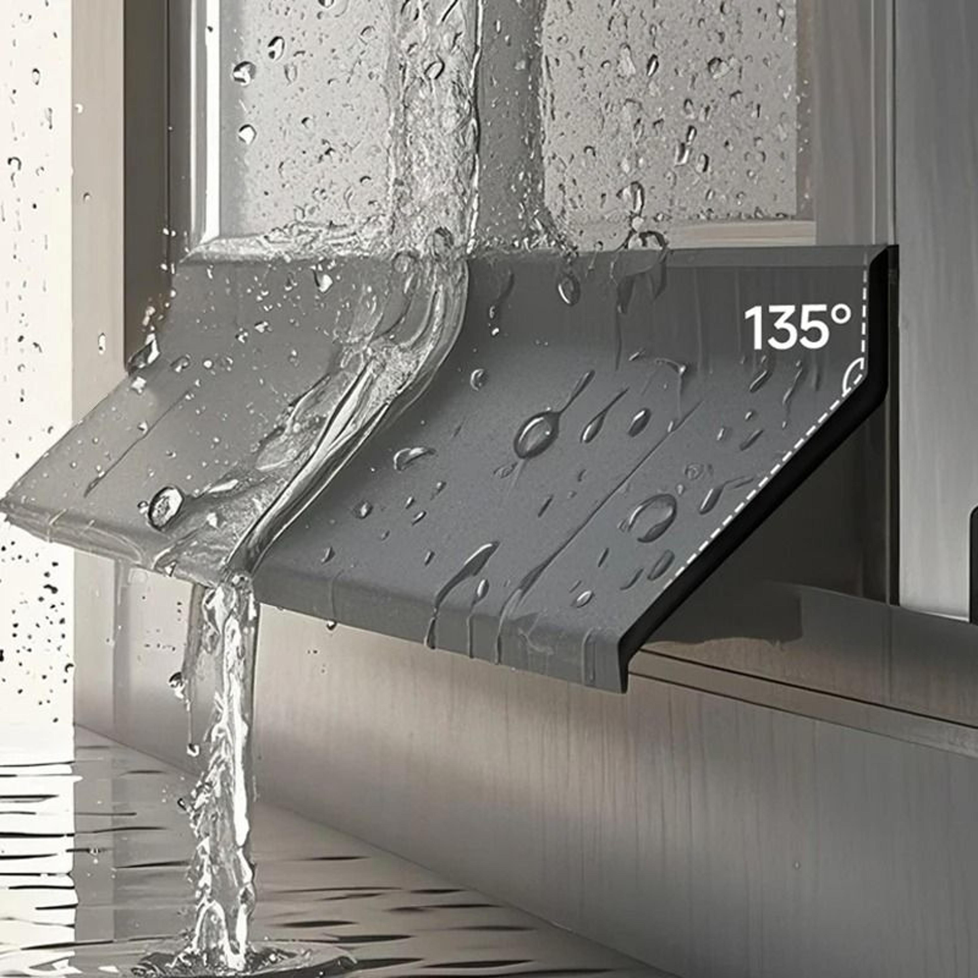 home window water blocking bar sliding window rain weatherstrip balcony insulation windproof sealing strip