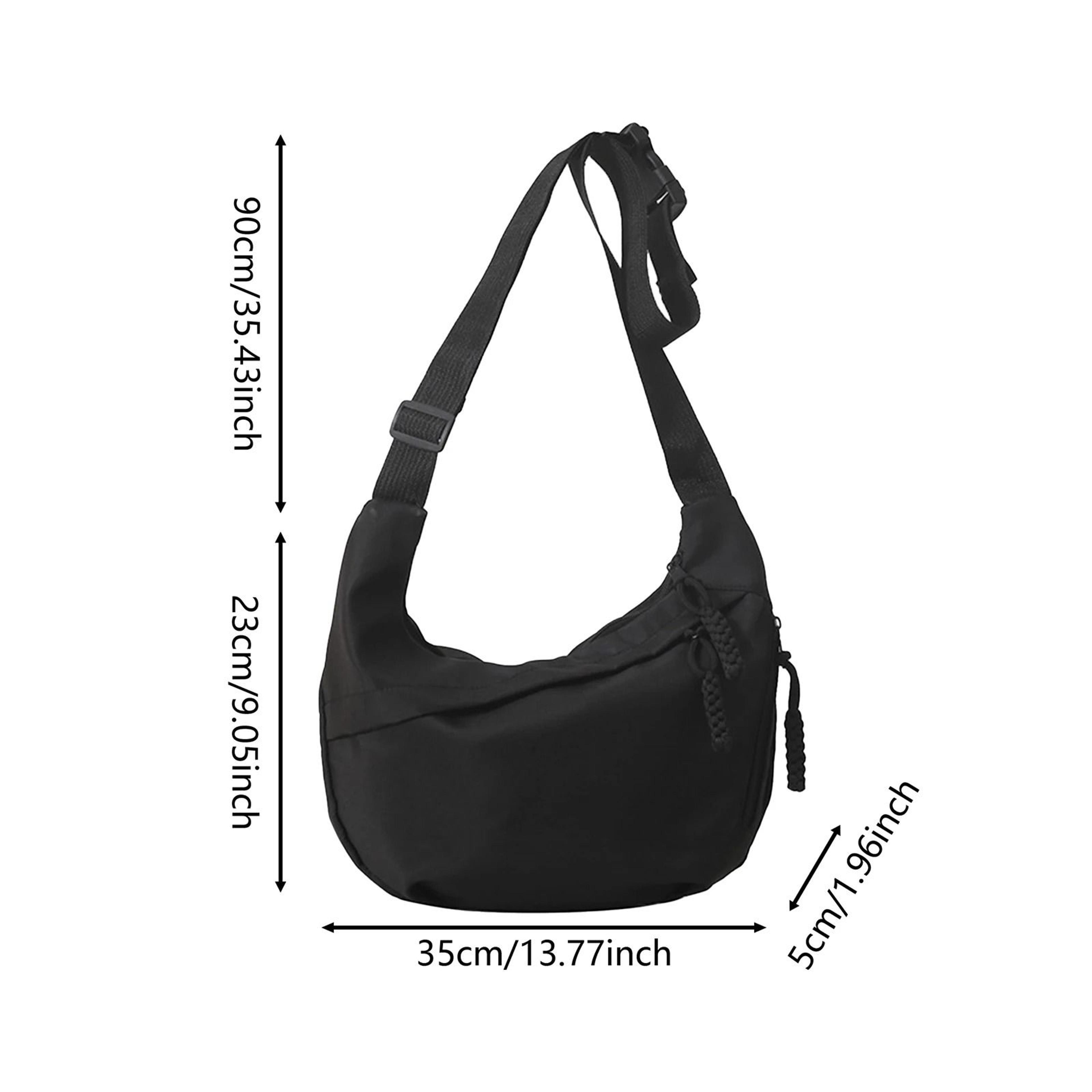 Large Capacity Single Shoulder Bag Commuting Crossbody Bag Thoughtful Gift For Office Workers 5