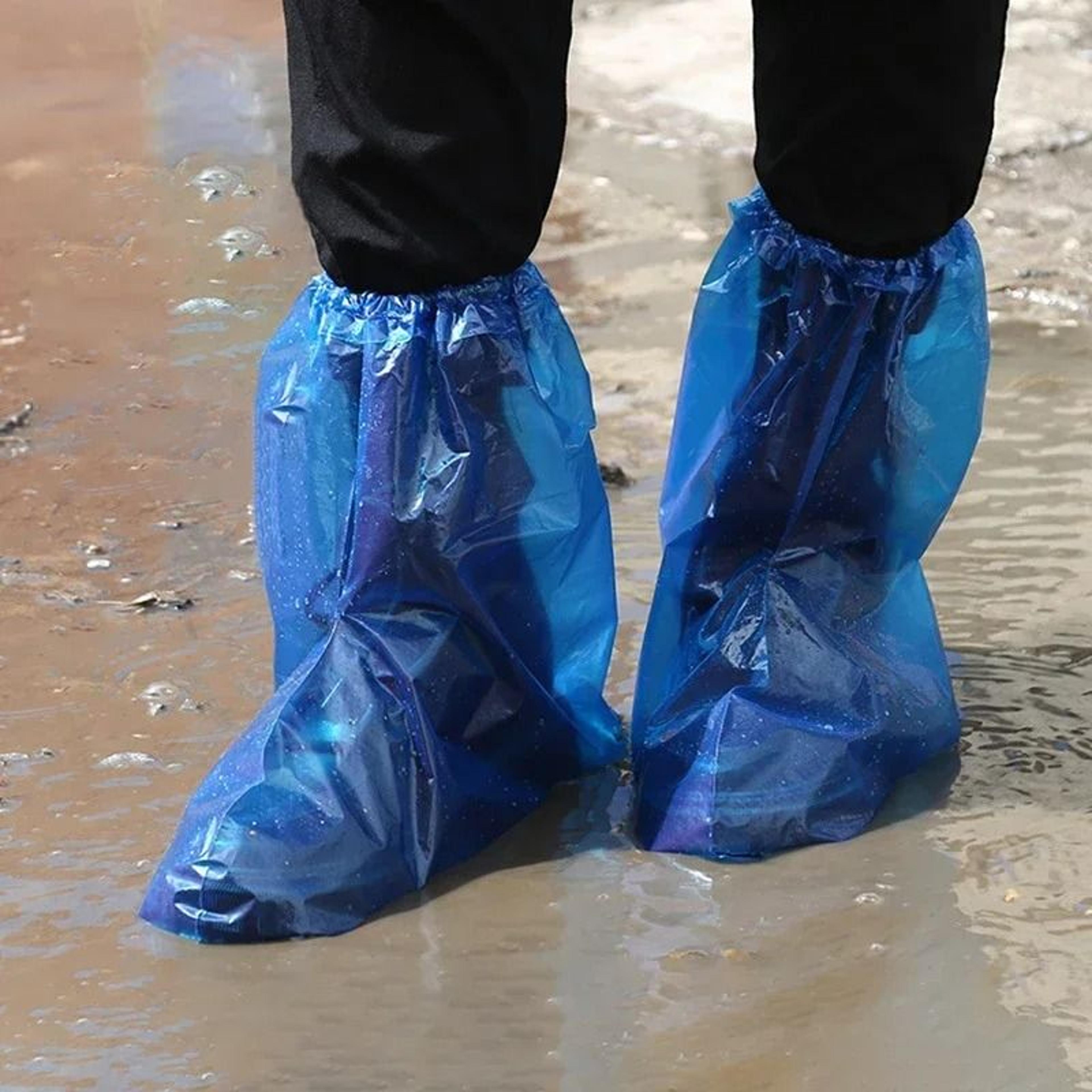 Motorcyclist Rain Boot Shoe Covers Waterproof Outdoor Protection Tool 2