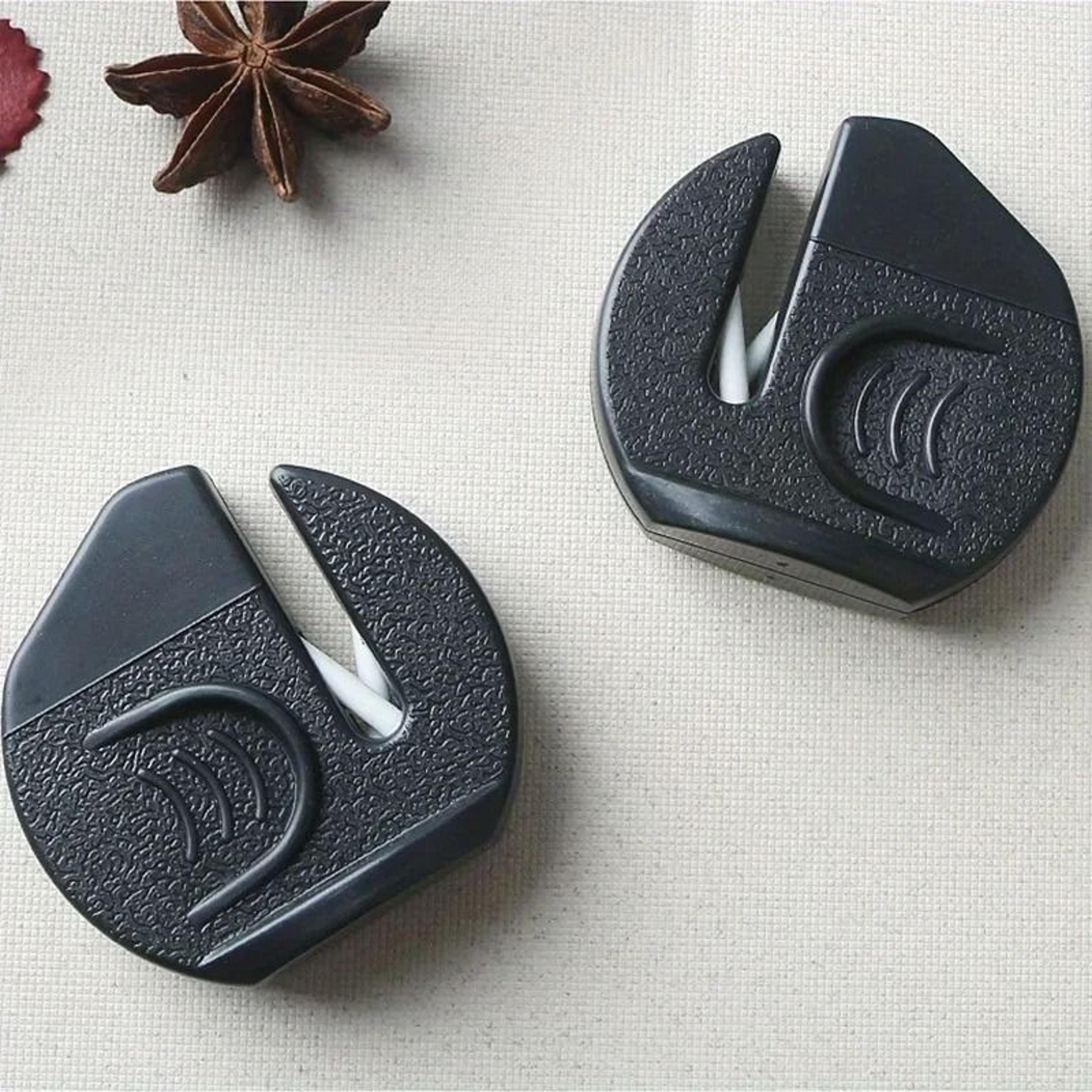 Portable Mini Ceramic Stone Sharpener For Outdoor And Kitchen Use 0