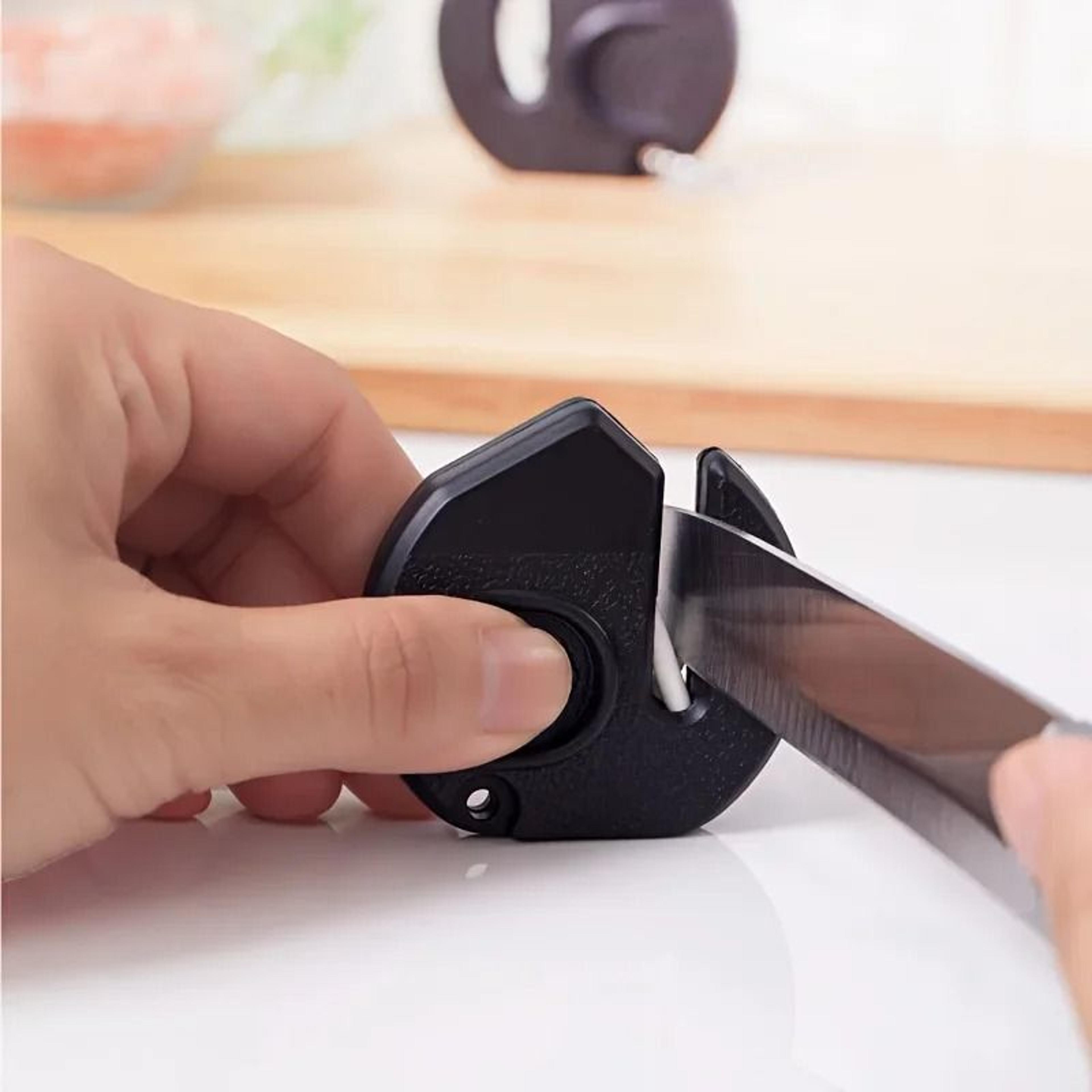 Portable Mini Ceramic Stone Sharpener For Outdoor And Kitchen Use 1