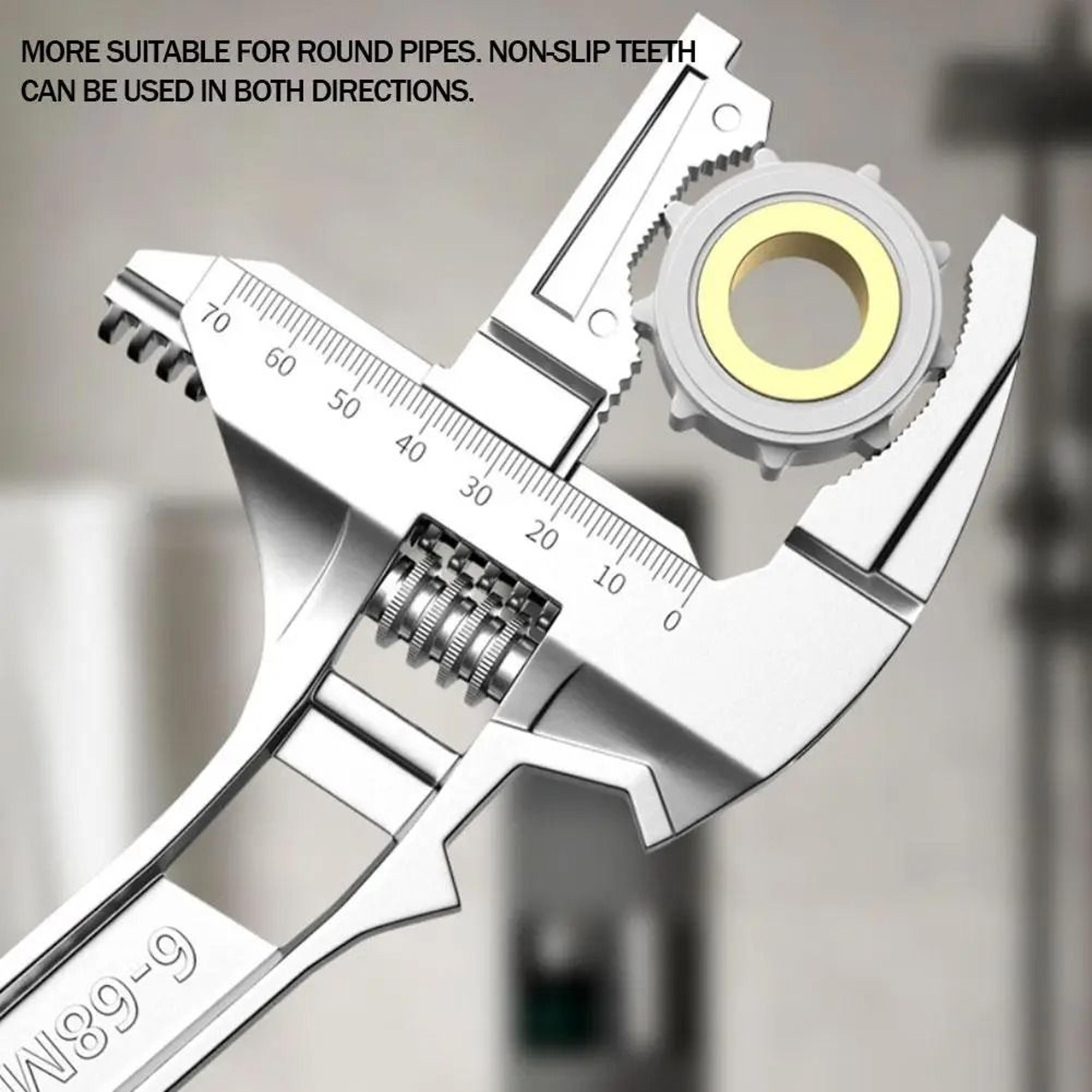 Universal Adjustable Wrench Set For Home And Bathroom Repair 2