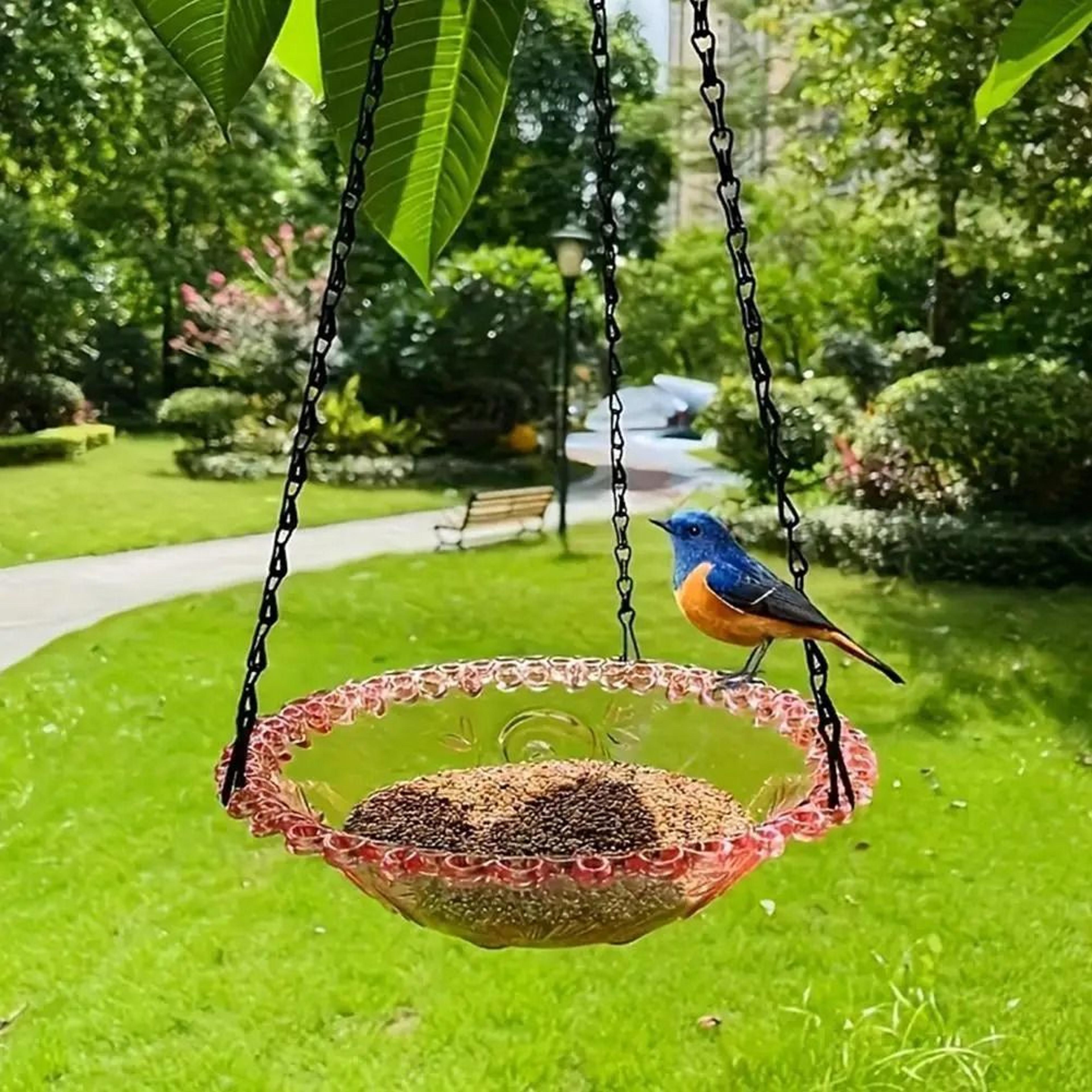 Hanging Outdoor Bird Feeder For Garden And Courtyard Decoration 4