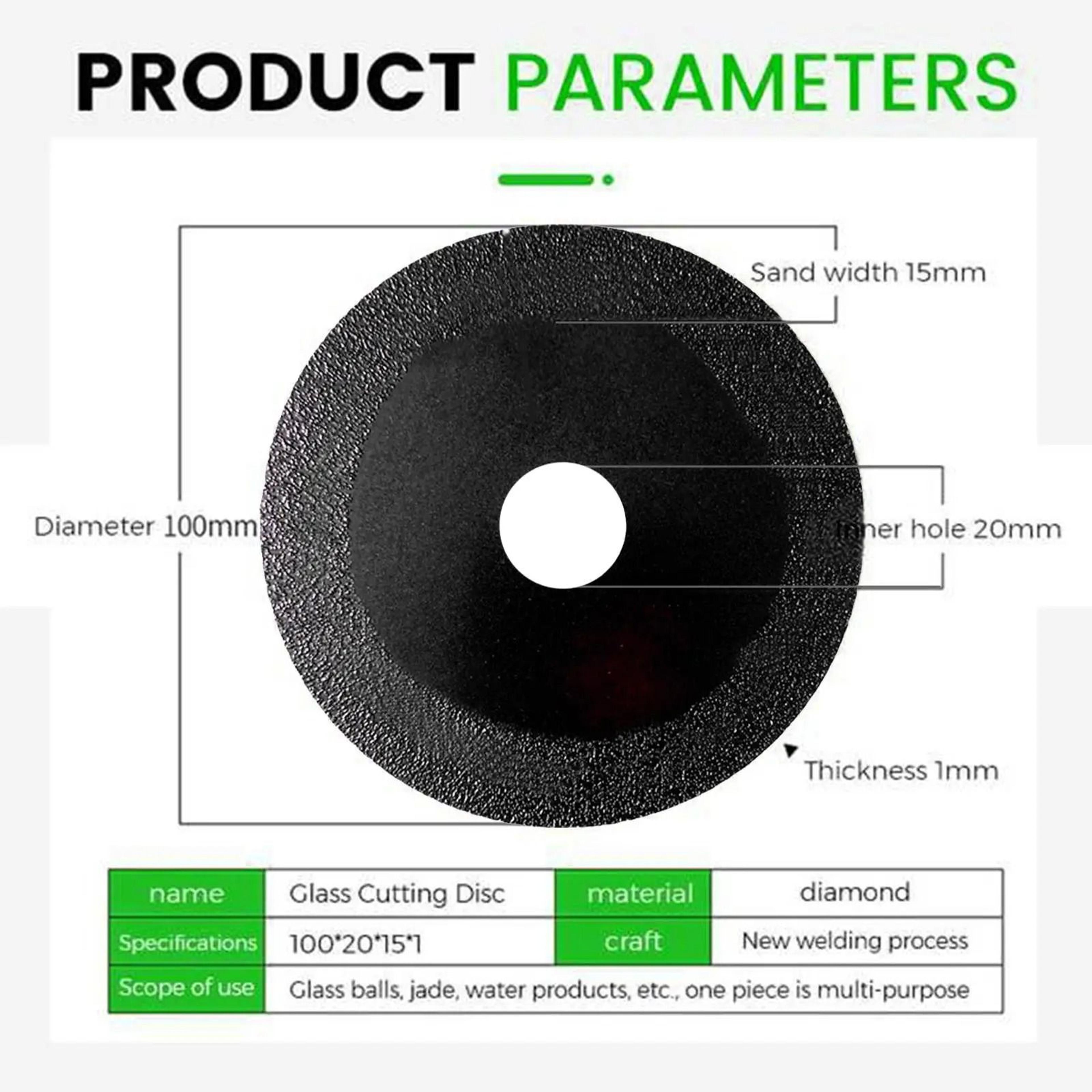 Ultra Thin Diamond Cutting Disc For Glass Ceramic And Marble 10