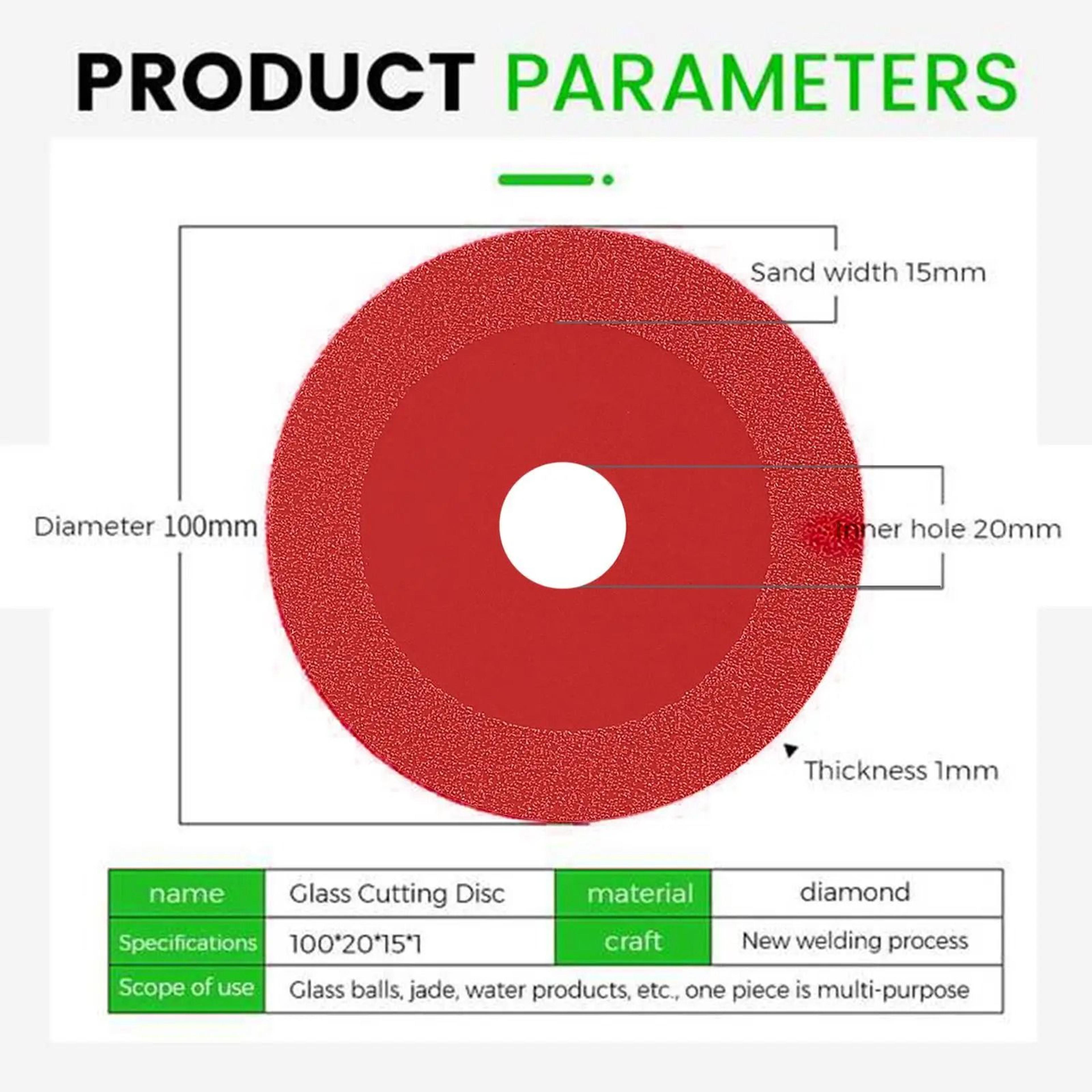 Ultra Thin Diamond Cutting Disc For Glass Ceramic And Marble 13