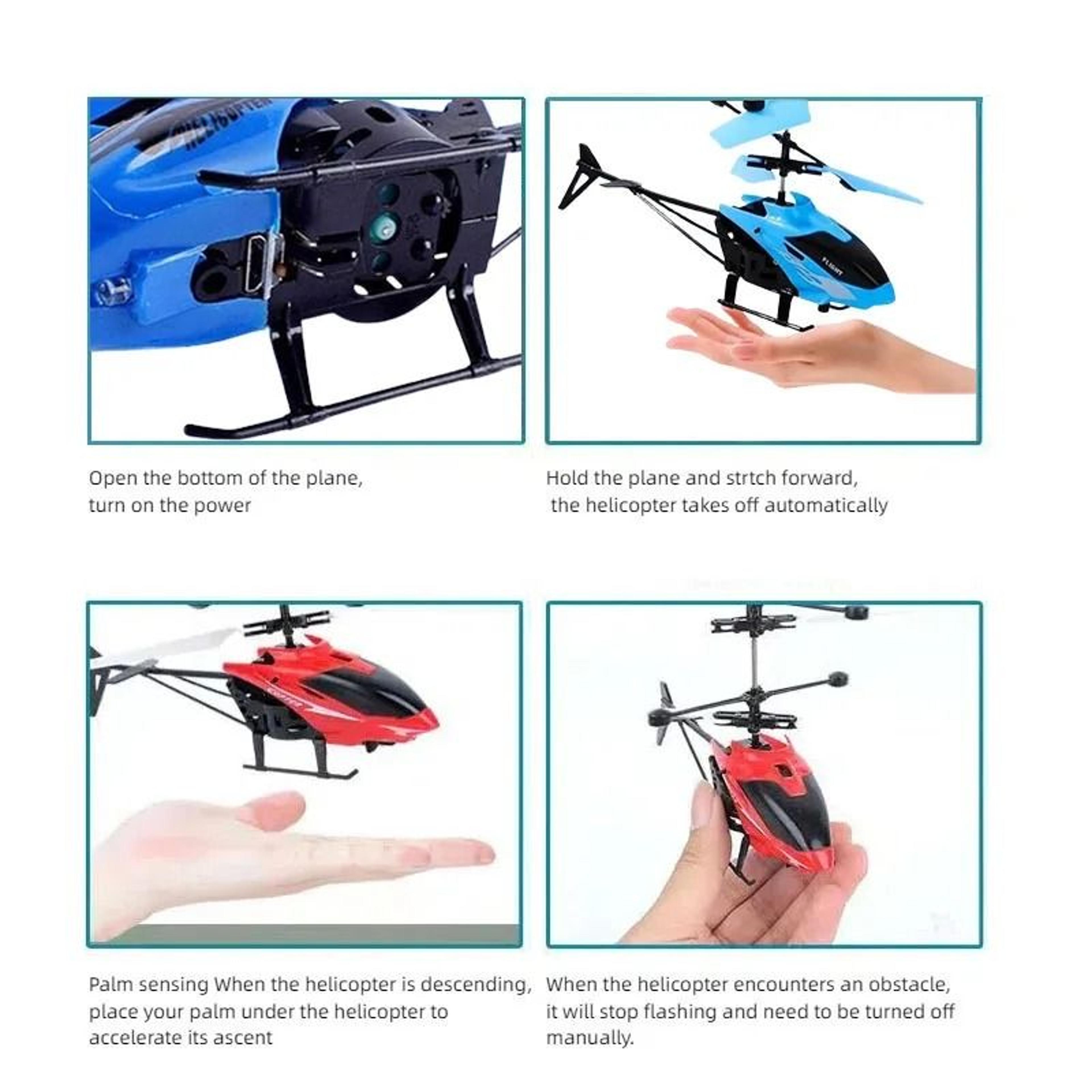 Mini Rechargeable RC Drone Toy For Kids Safe Fall Resistant Flying Helicopter 3