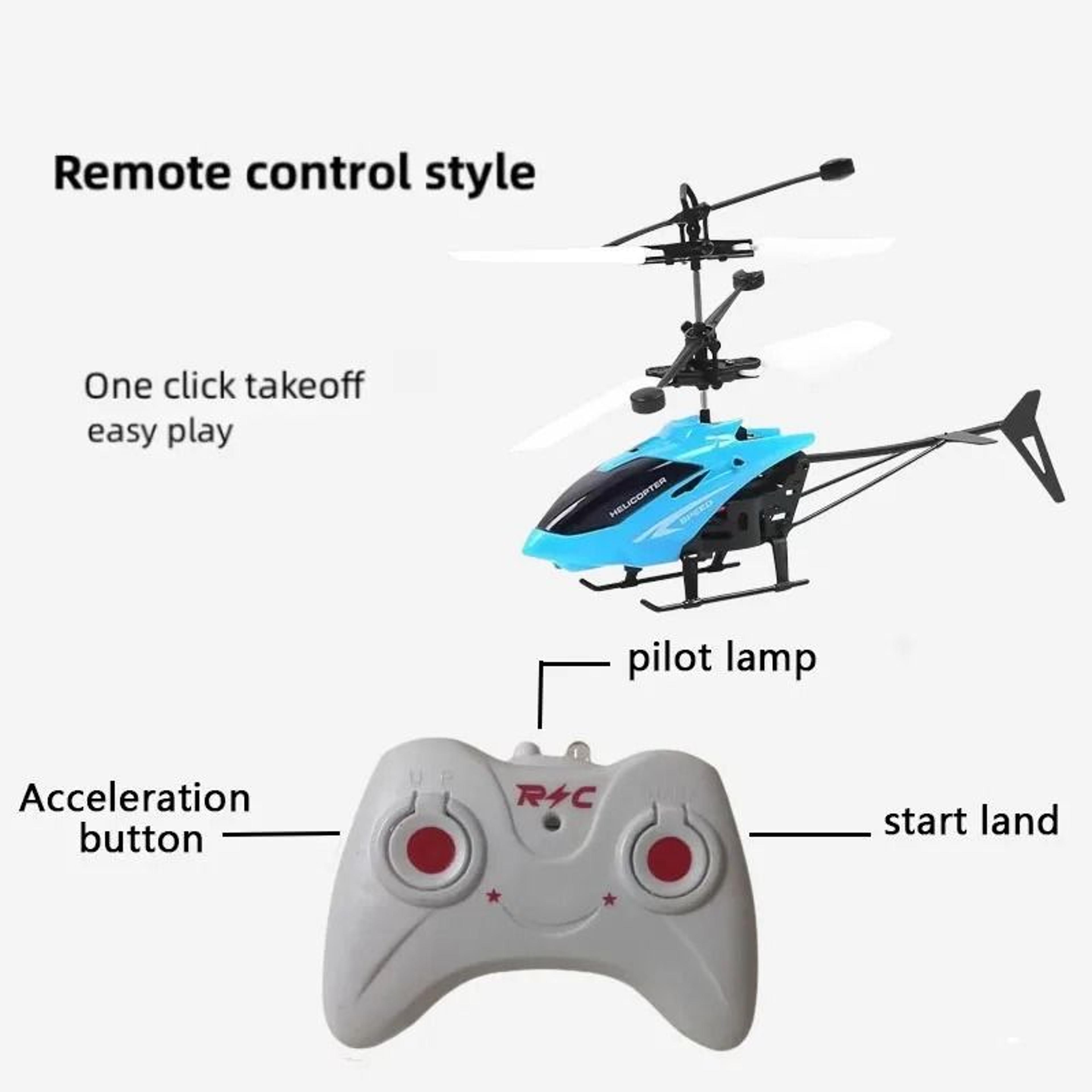 Mini Rechargeable RC Drone Toy For Kids Safe Fall Resistant Flying Helicopter 4