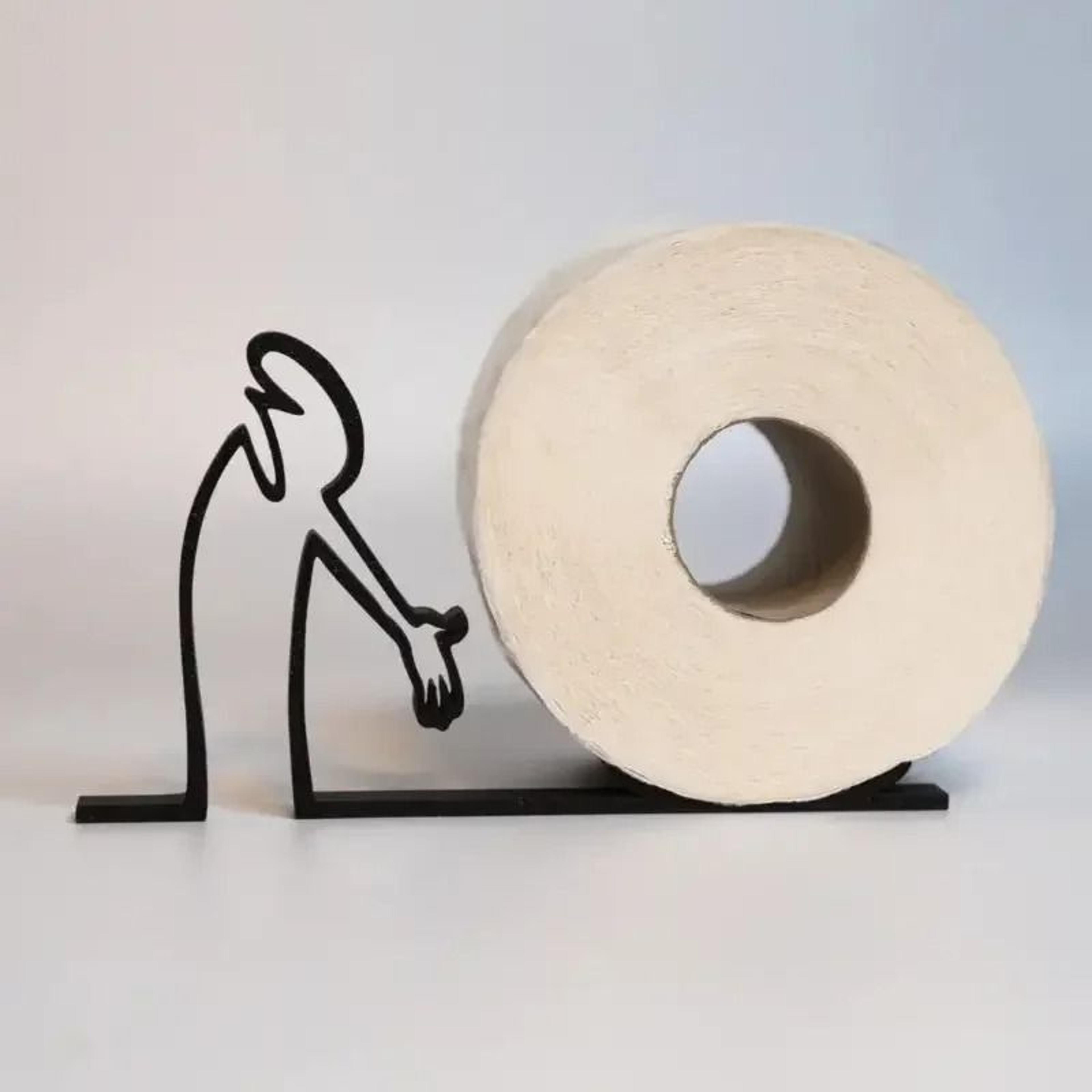 Minimalist Roll Paper Holder For Bathroom Decor 1