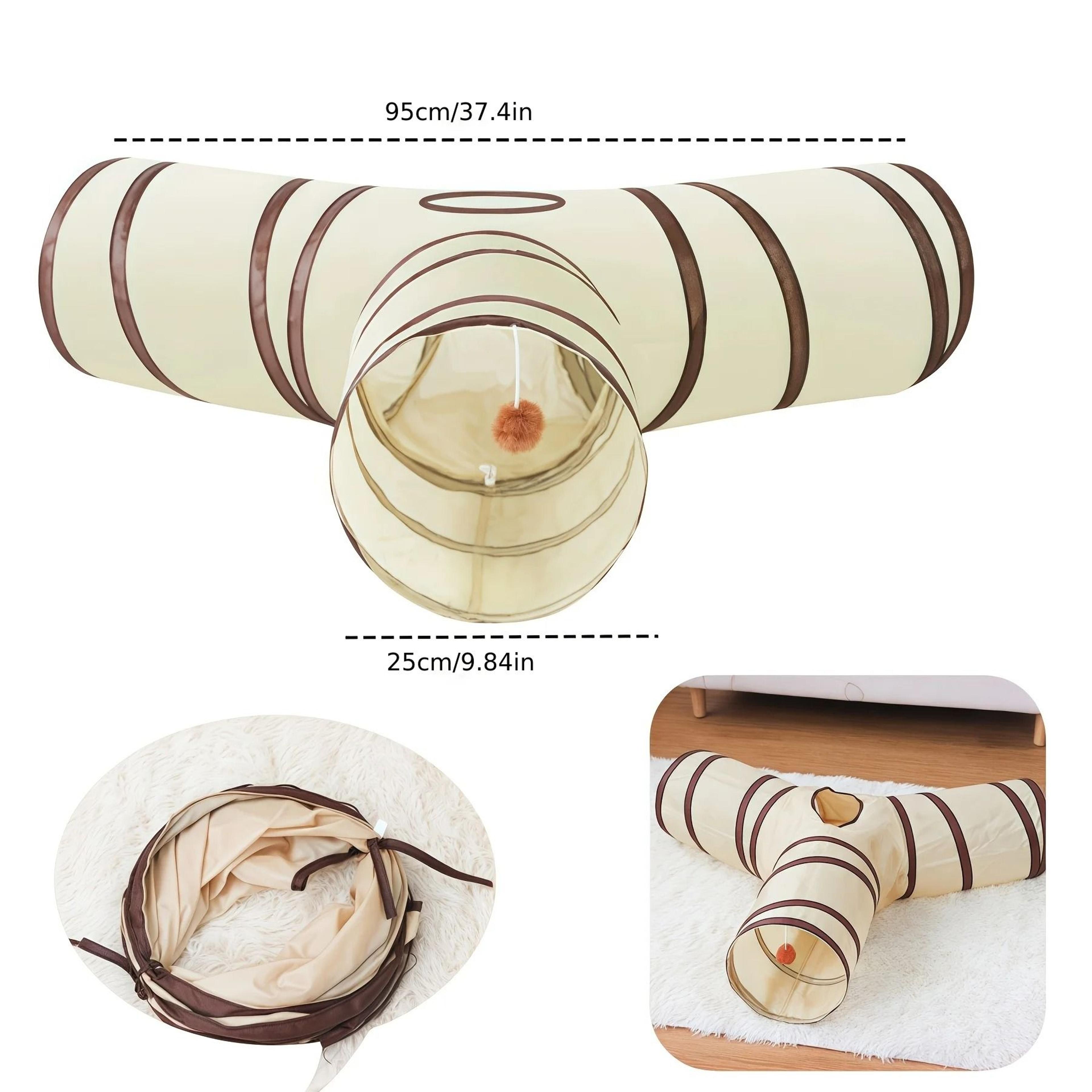 Foldable AllinOne Cat Play Tunnel For Fun And Exploration 3