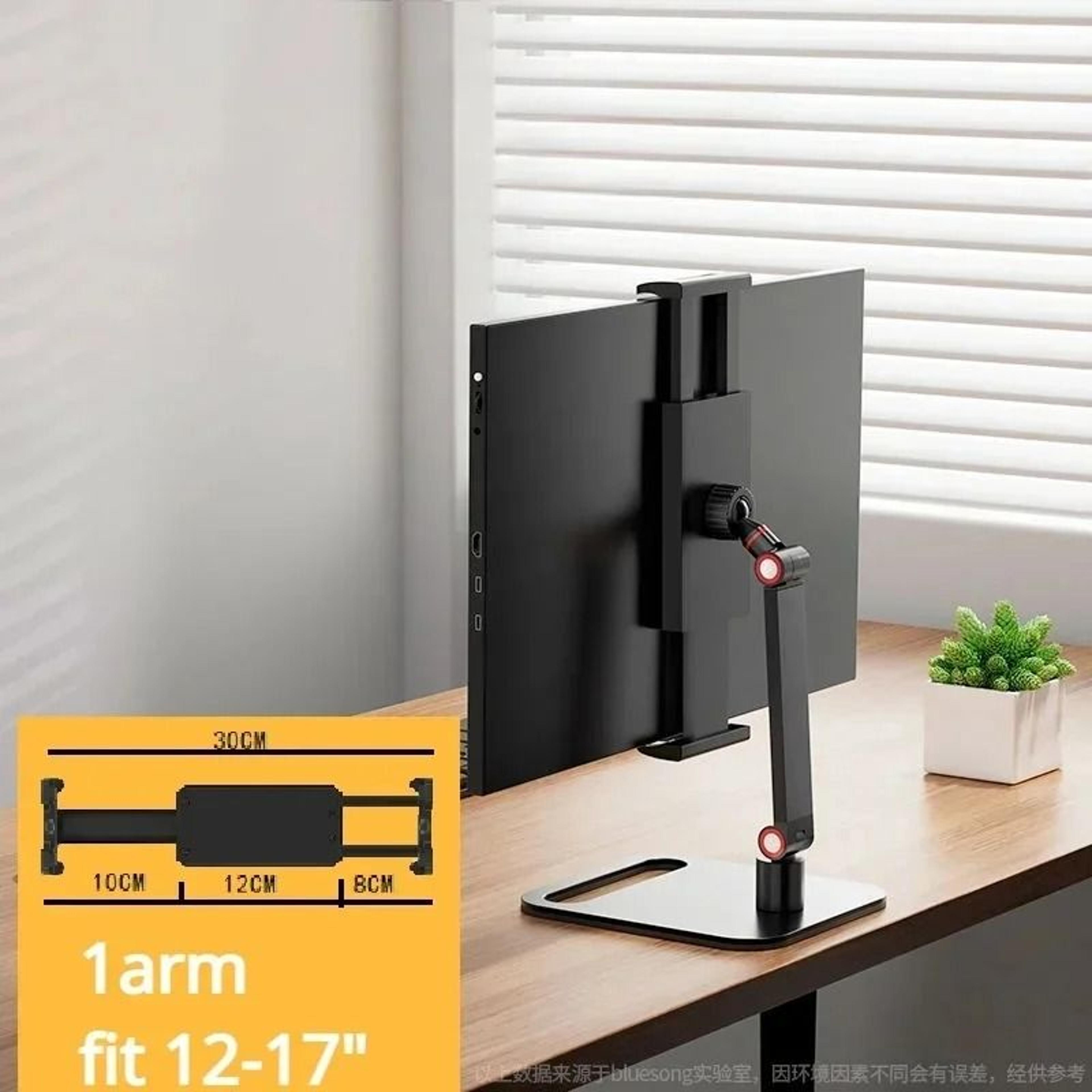 Universal Desktop Monitor Stand For 12 To 17 Inch Screens 9