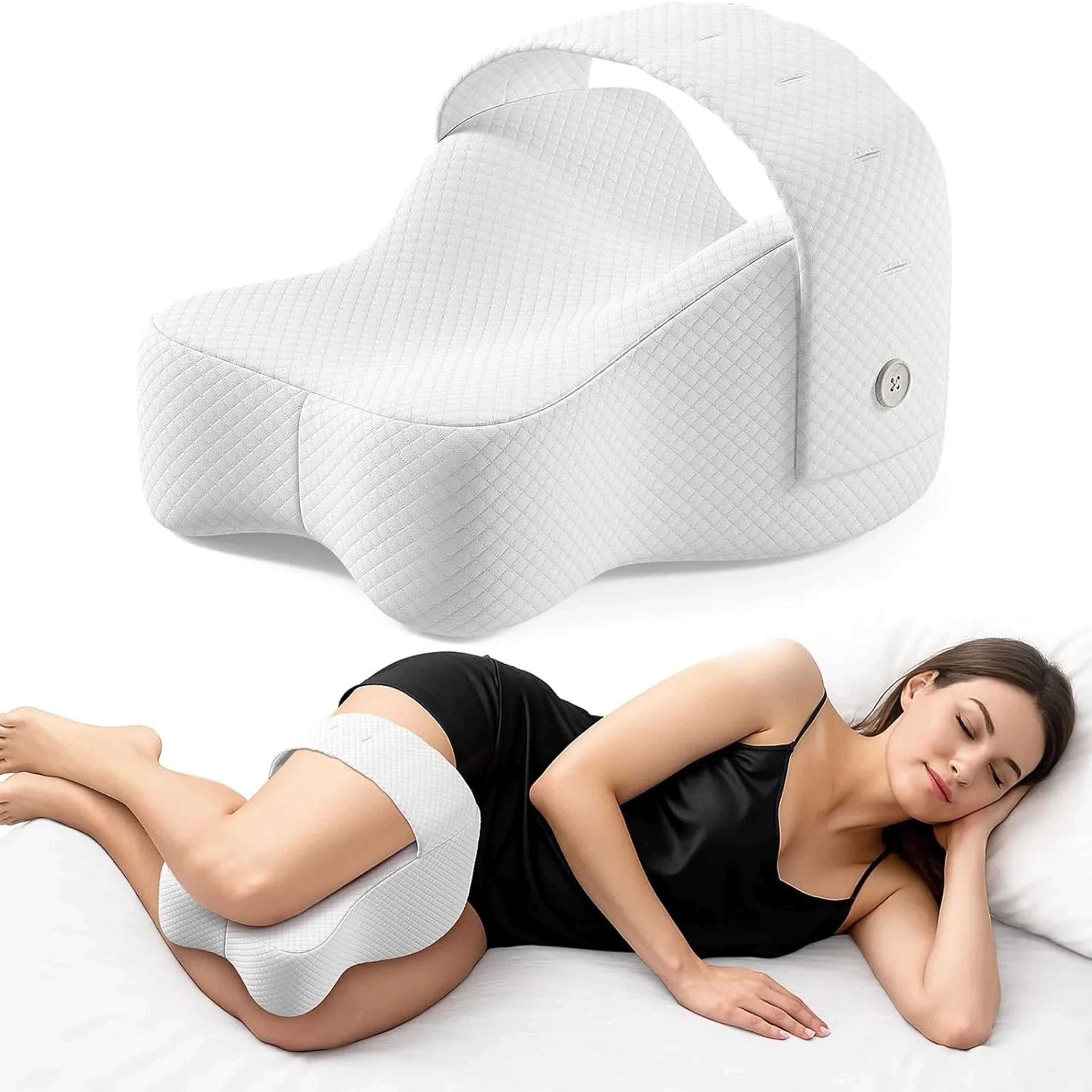 Memory Foam Knee Pillow For Leg And Hip Support 6