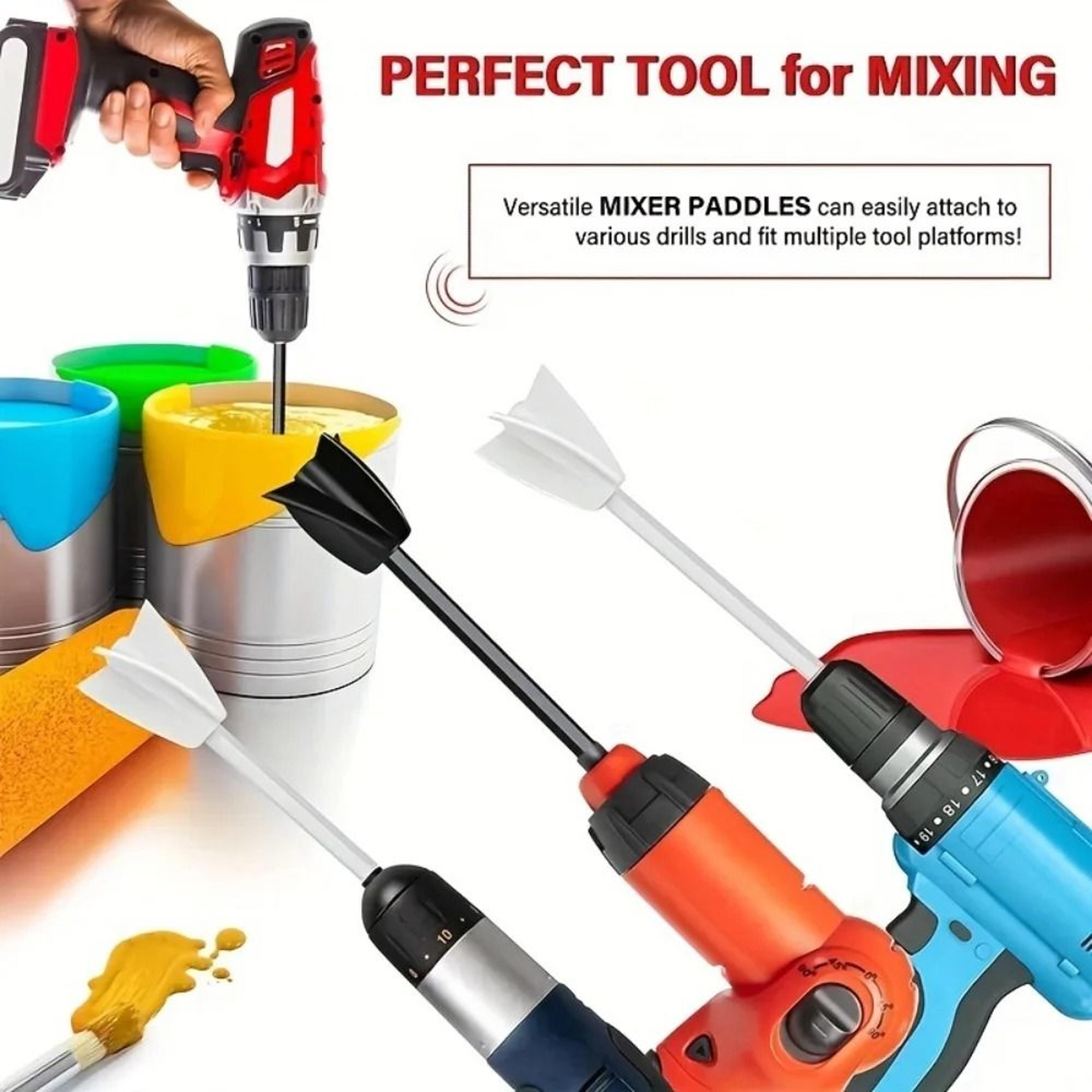 Adjustable Black Epoxy Resin Mixer Paddle Attachment 2