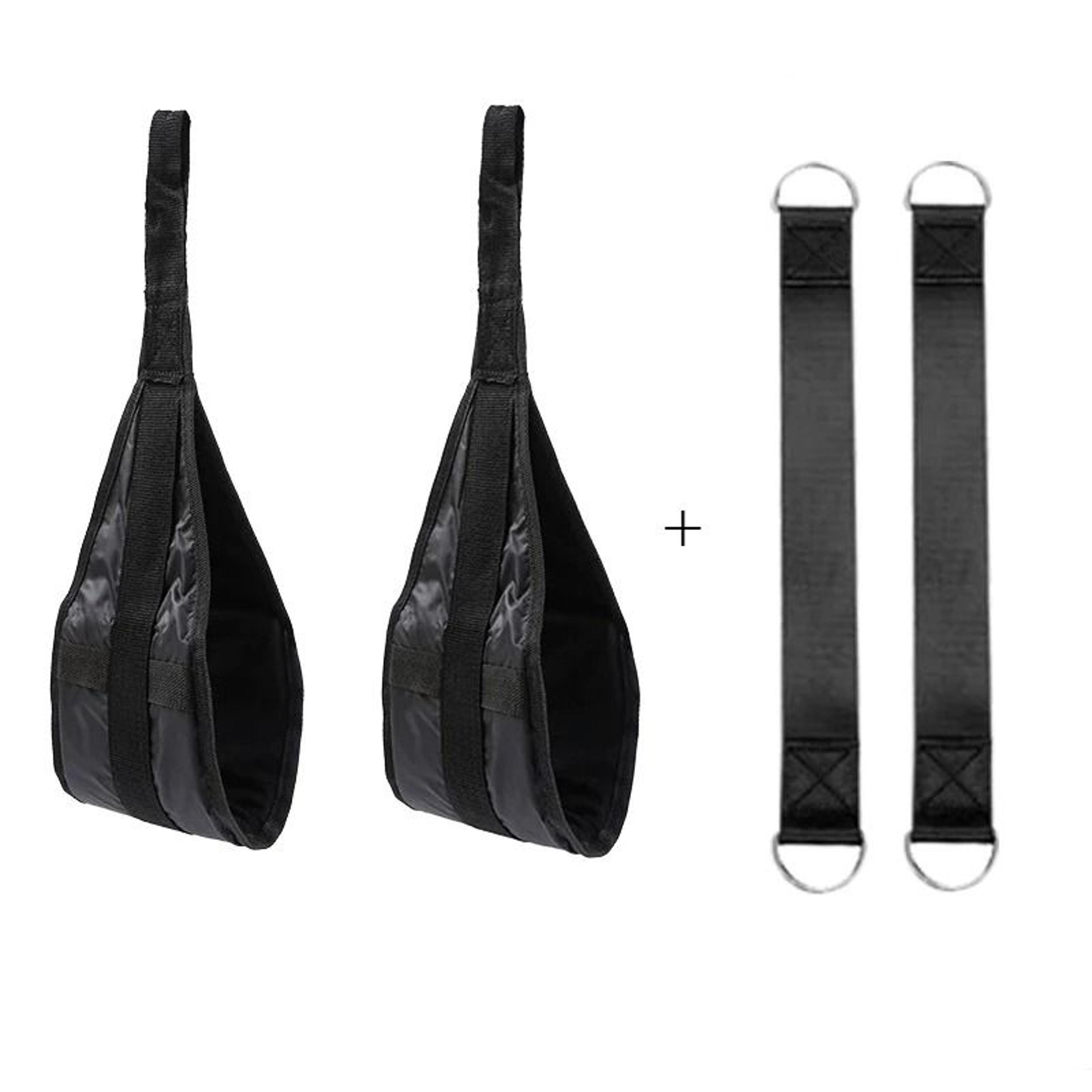 HeavyDuty AB Sling Straps Pair For Hanging Leg Raises And PullUp Bar Training 10