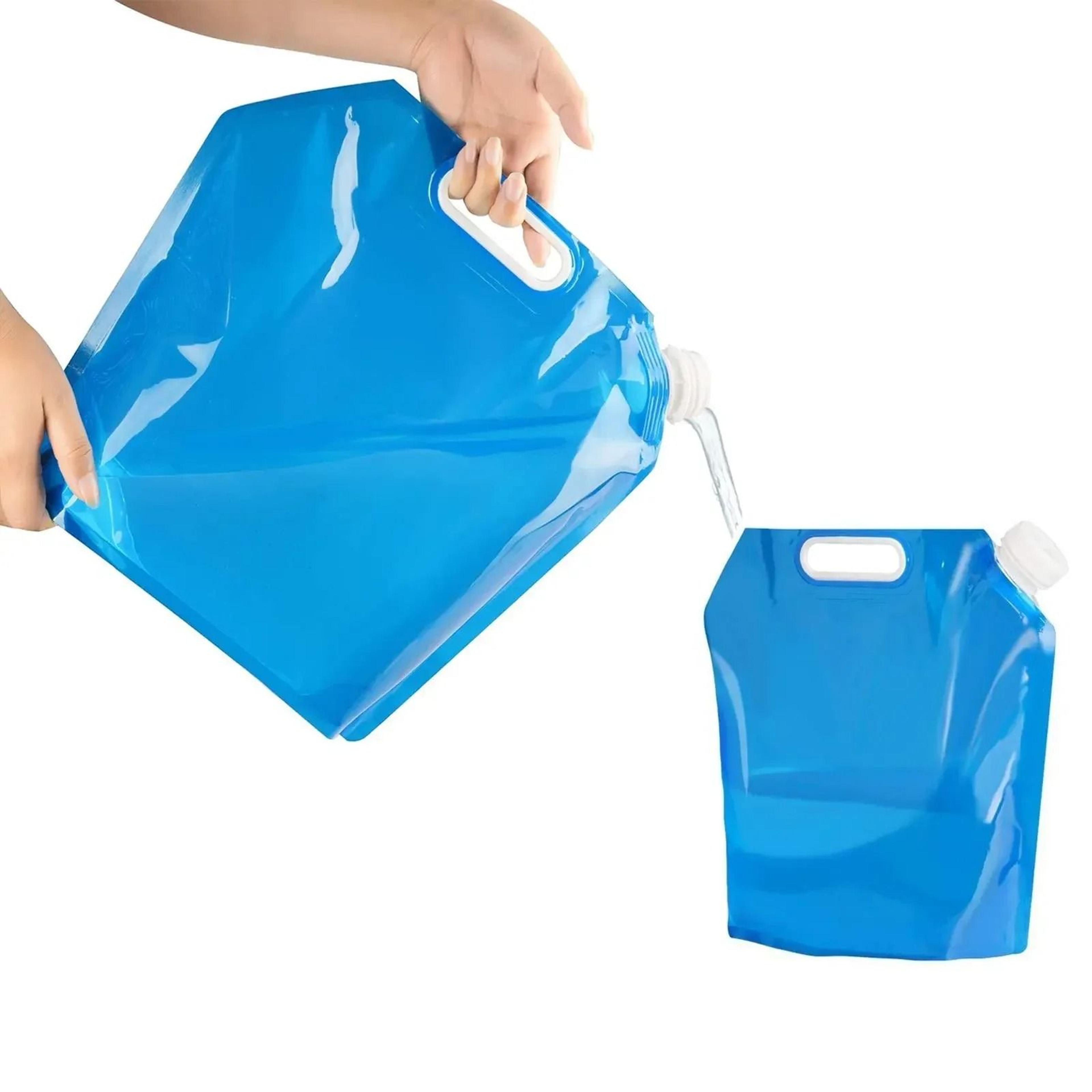collapsible water container 5l 10l for camping and emergency water storage