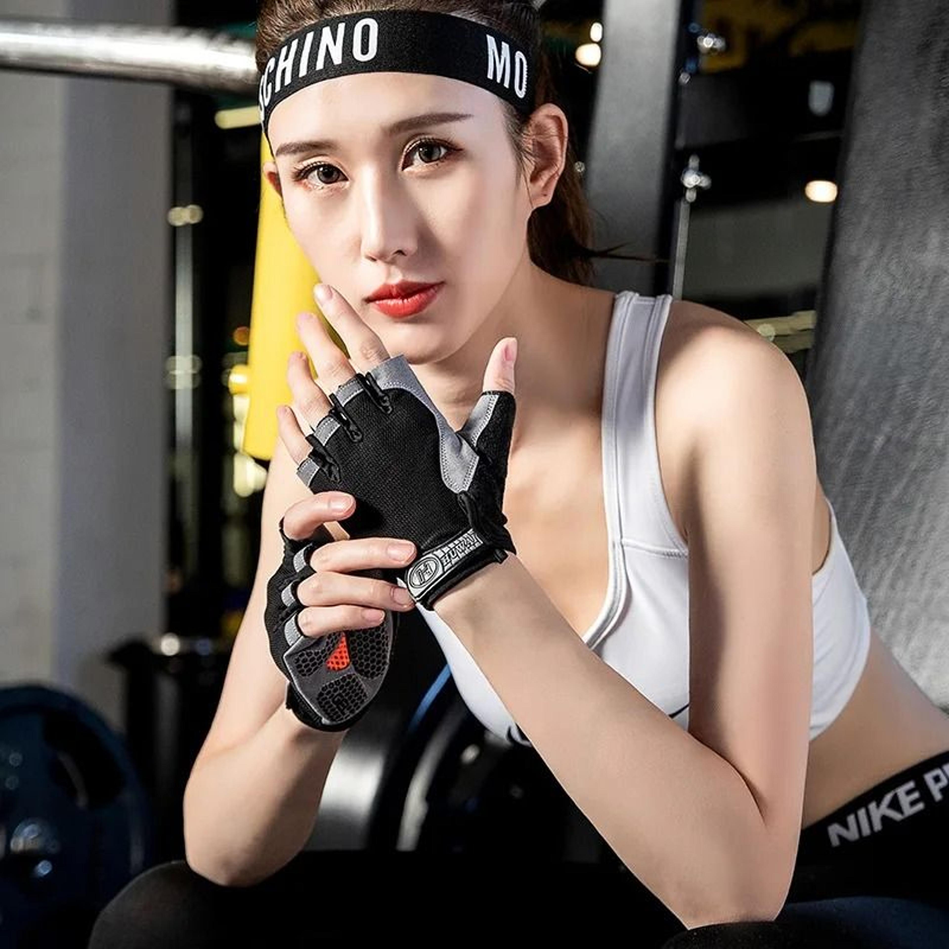 Breathable Fitness Cycling Gloves For Men And Women Anti Slip Sports Training Gloves 5