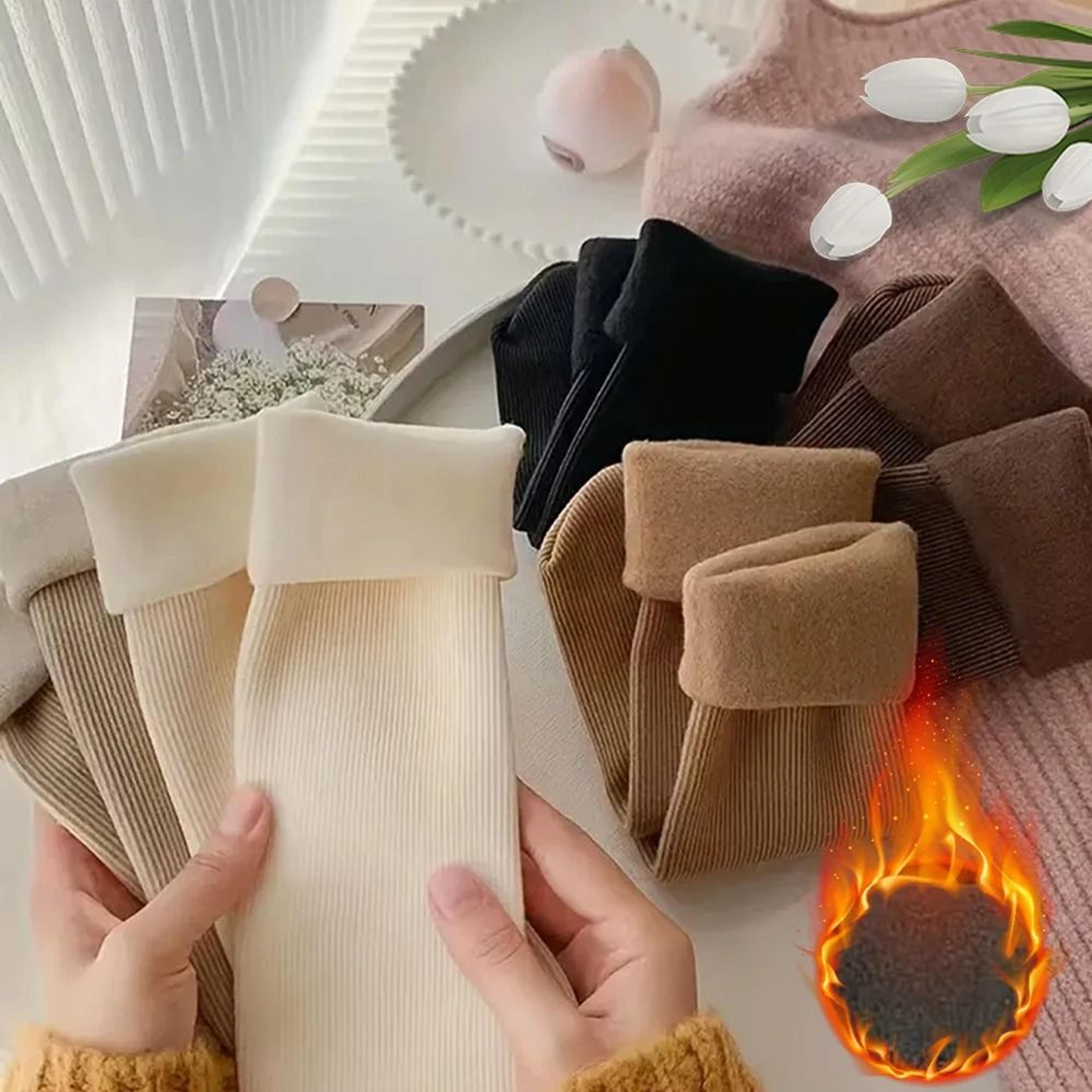Winter Warm Thick Thermal Socks Five Pair Set Unisex Snow Socks 1