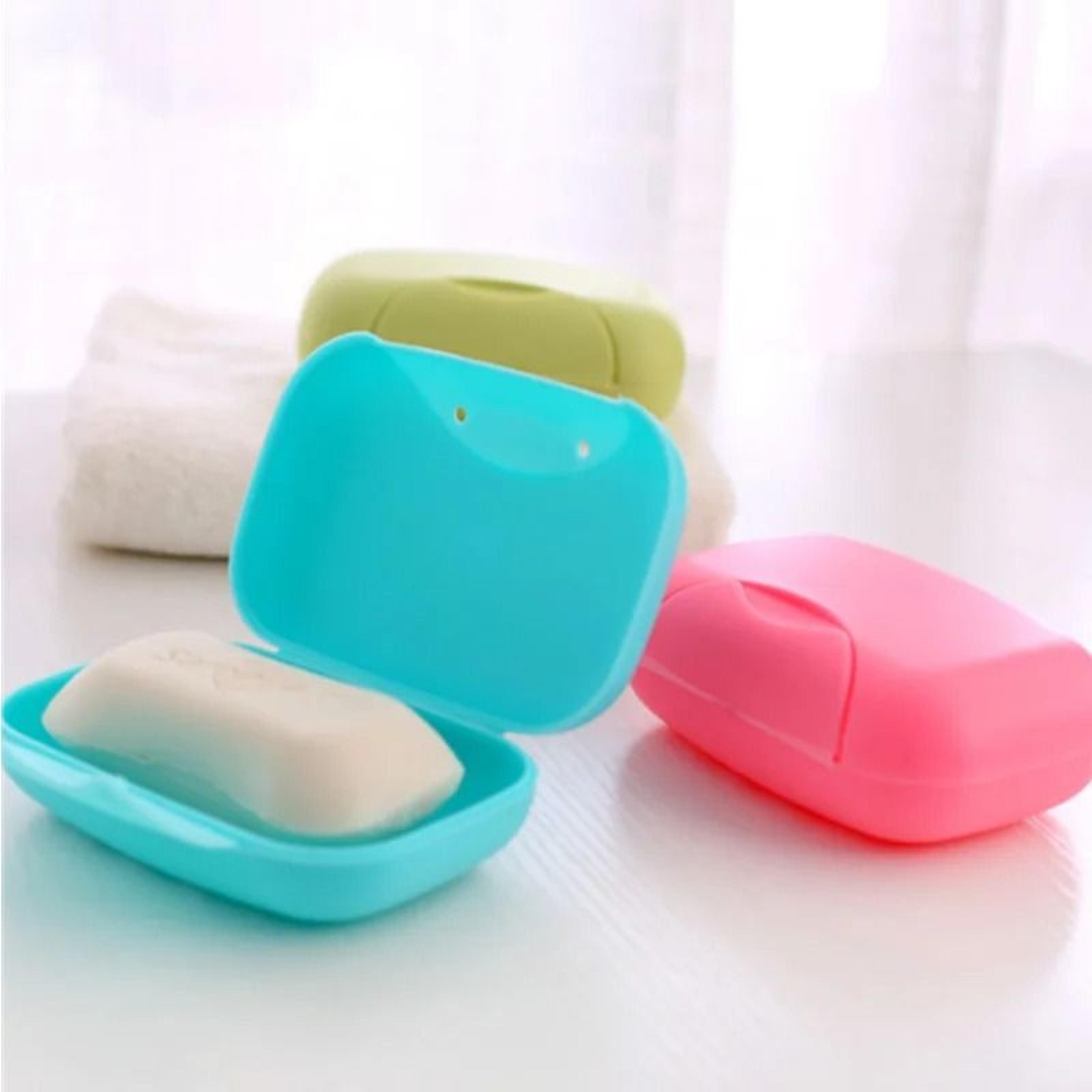 Portable Travel Soap Box With Cover For Home And Outdoor Use 2
