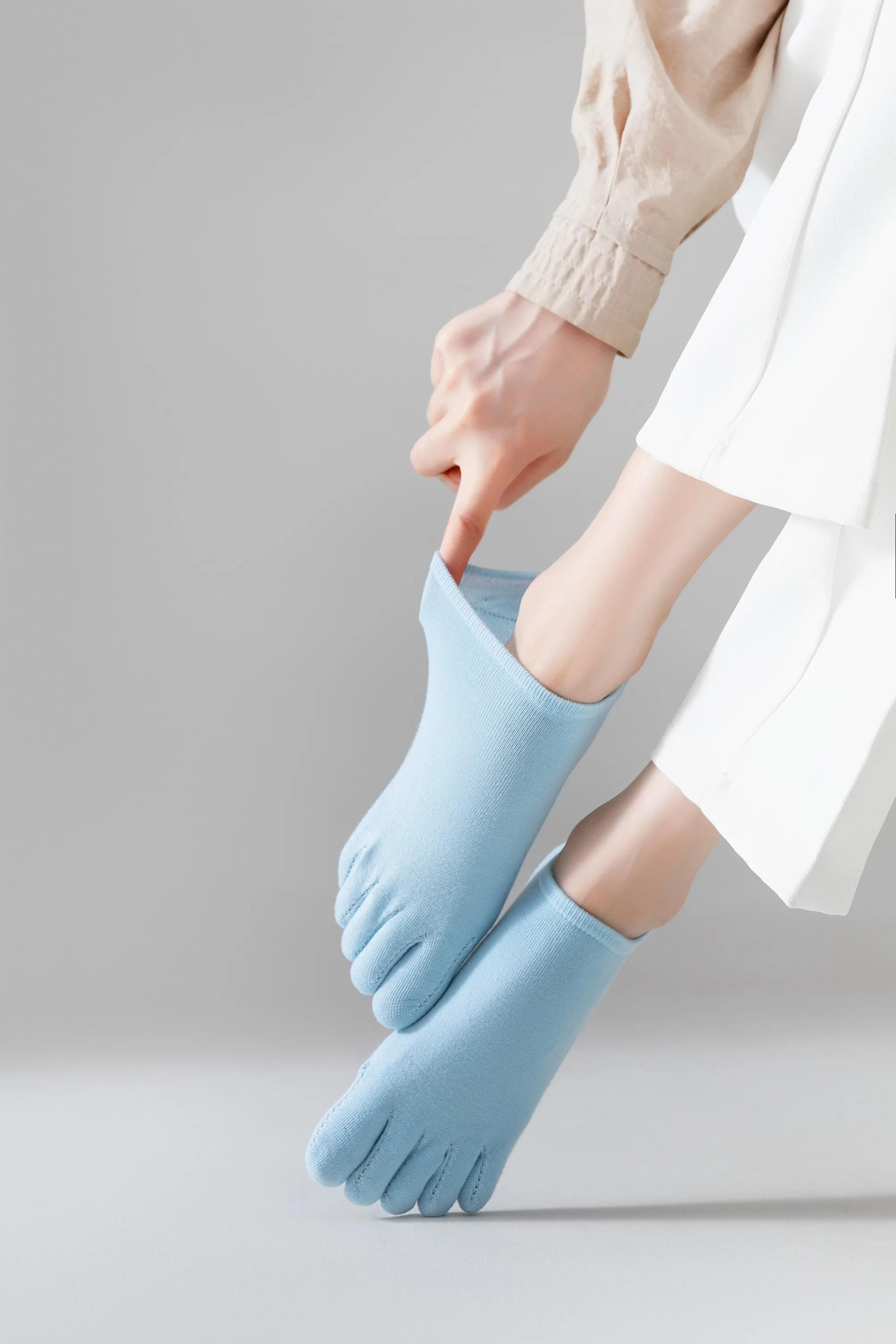 Yoga Toe Socks Five Pair Set For Women 3