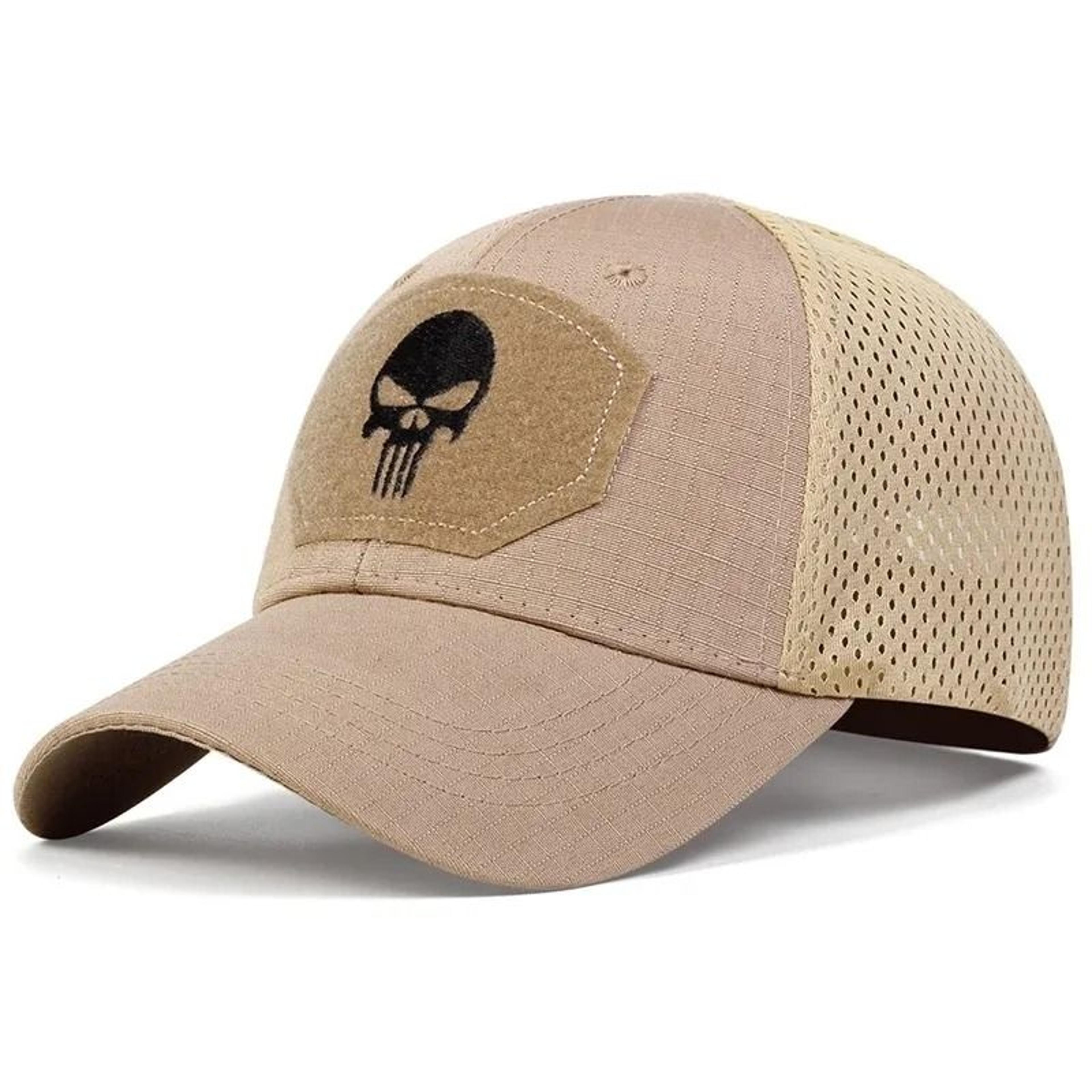 Skull Embroidered Baseball Cap Adjustable Outdoor Hat 9