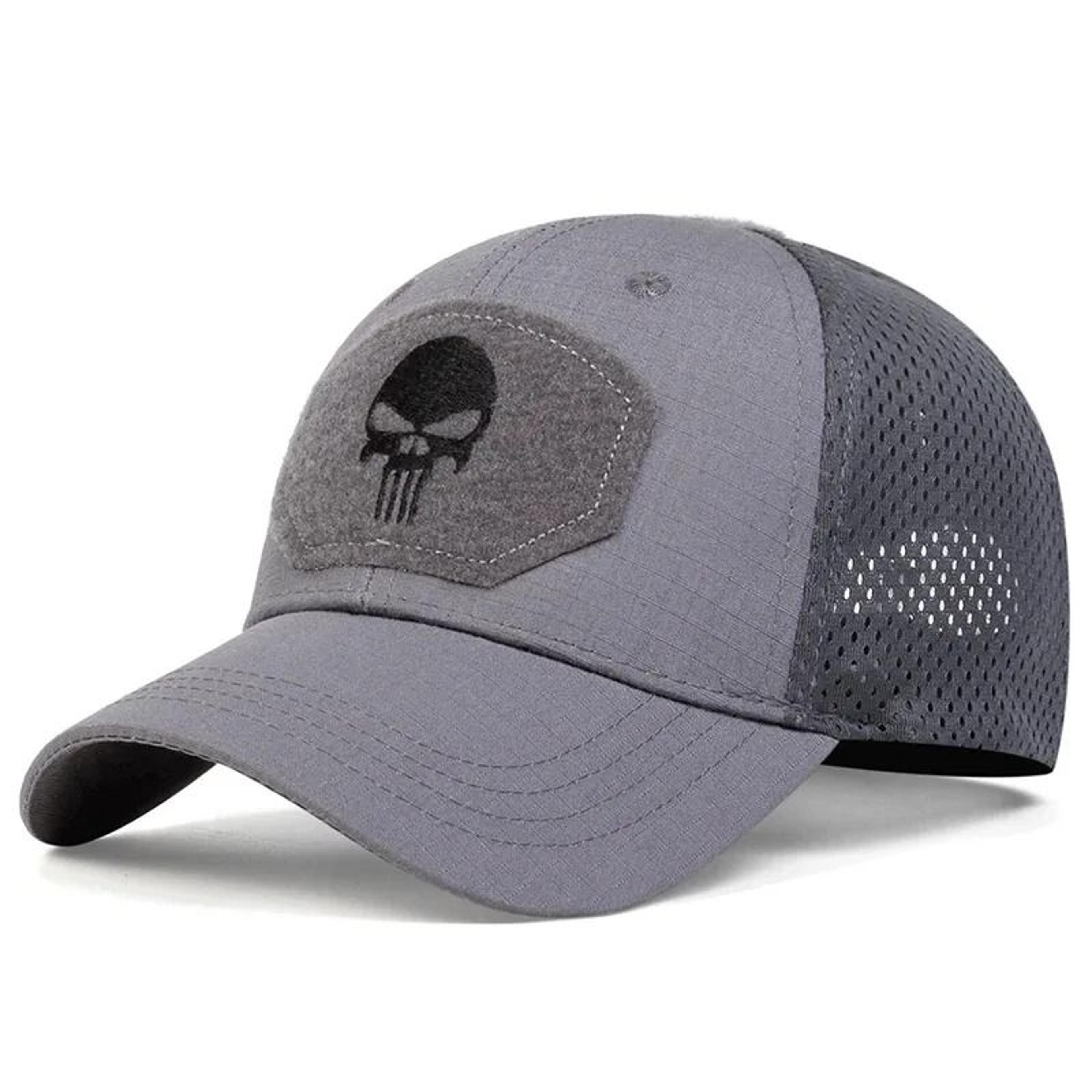 Skull Embroidered Baseball Cap Adjustable Outdoor Hat 13