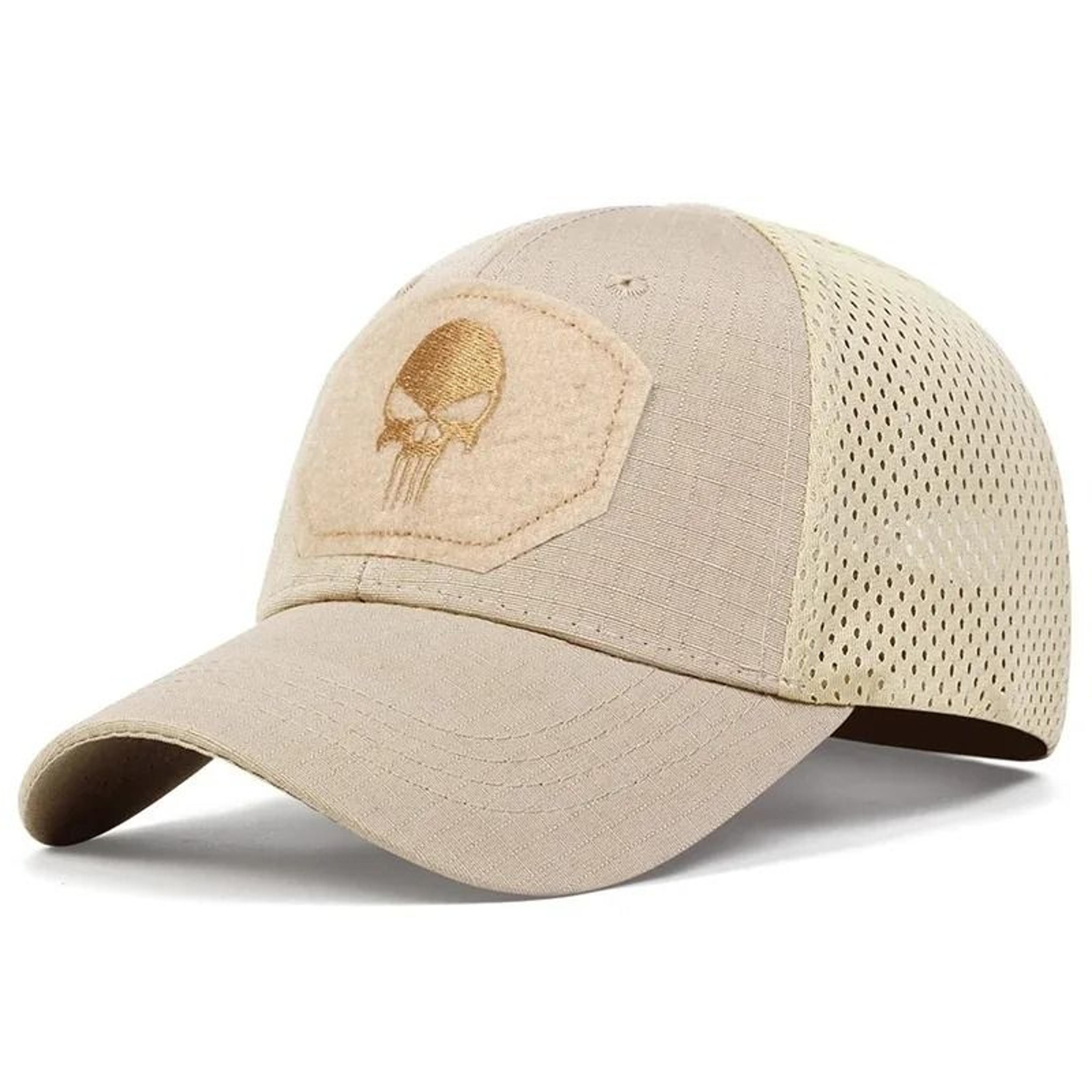 Skull Embroidered Baseball Cap Adjustable Outdoor Hat 15