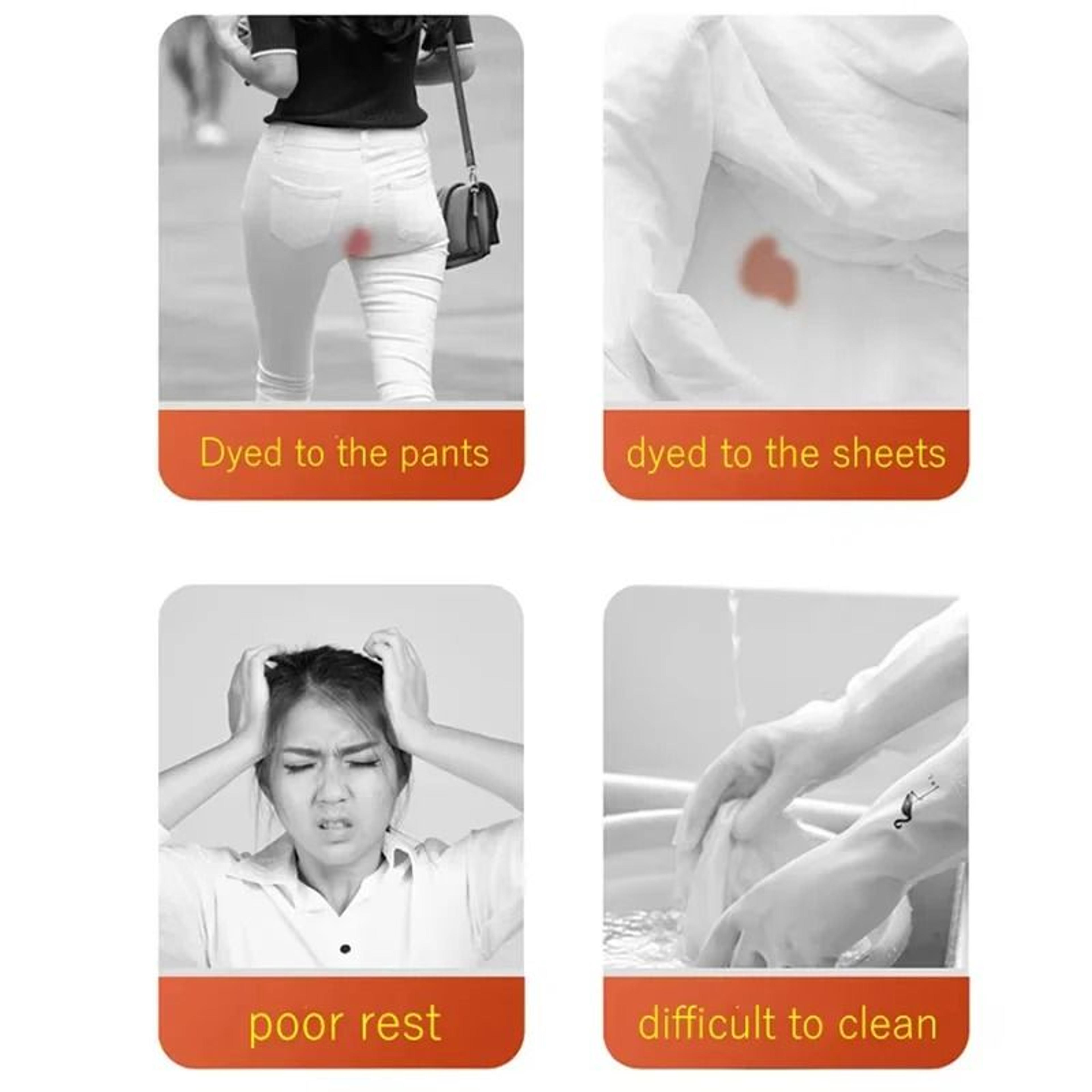 High Waist Cotton Leak Proof Menstrual Underwear For Women 2