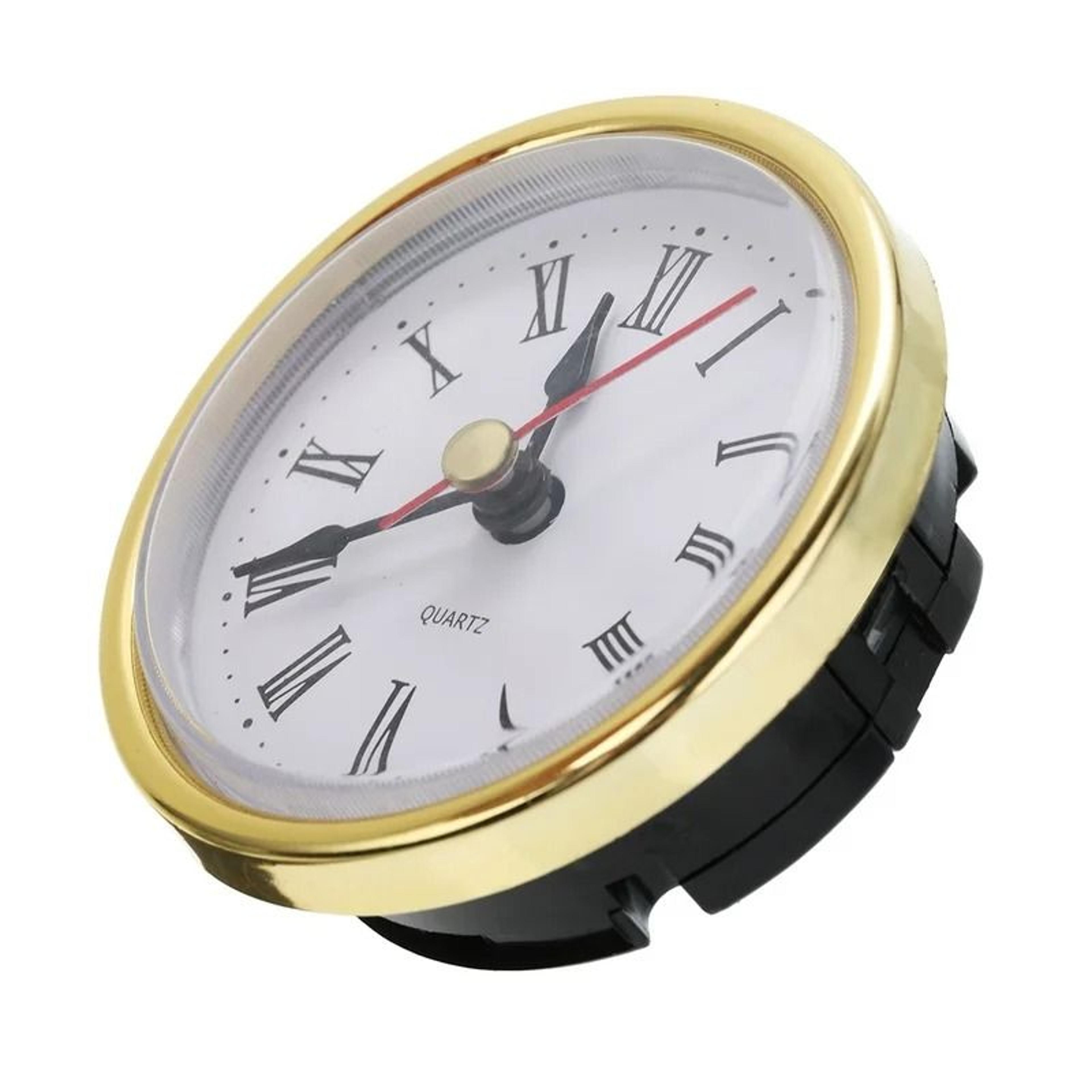 Classic Round Quartz Clock Insert With Roman Numerals 4