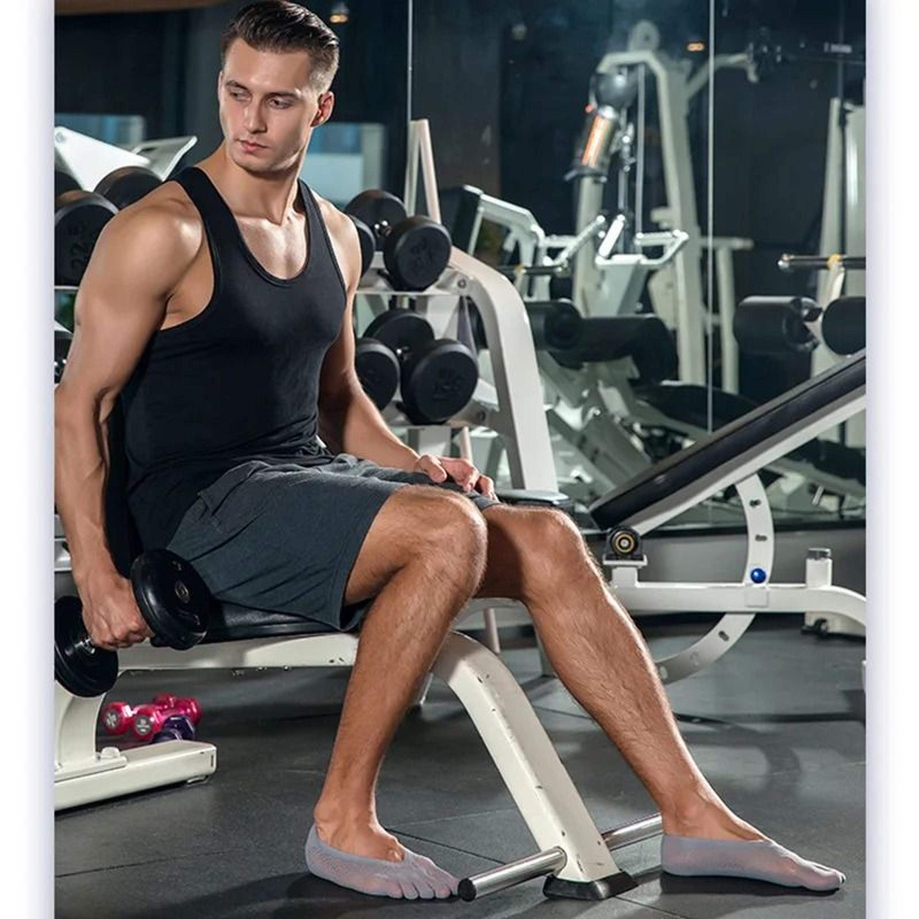 Summer Invisible No Show Five Finger Socks For Men 1