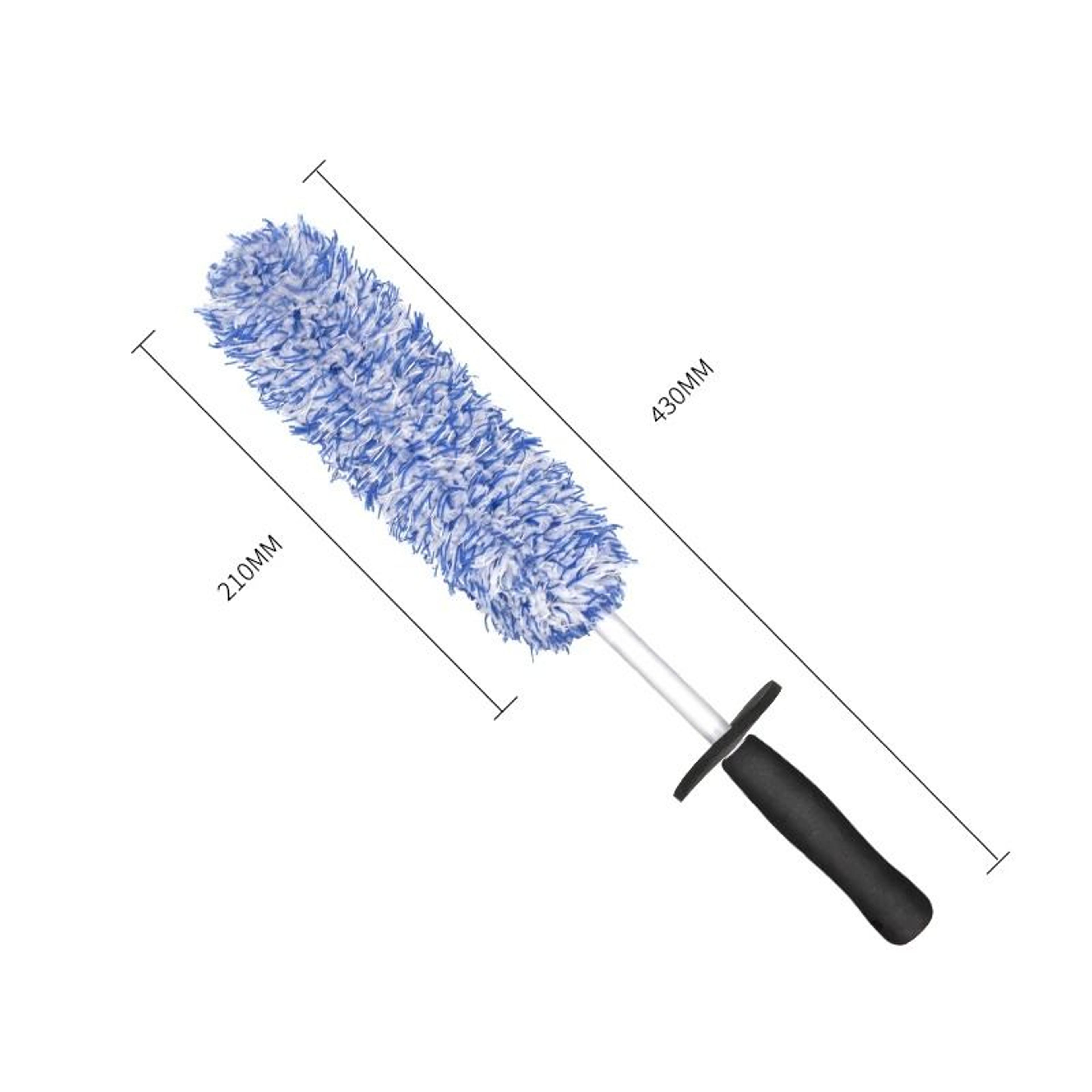 Car Wash Microfiber Wheels Brush Mitt Ultra Soft Non Slip Glove For Vehicle Cleaning 7