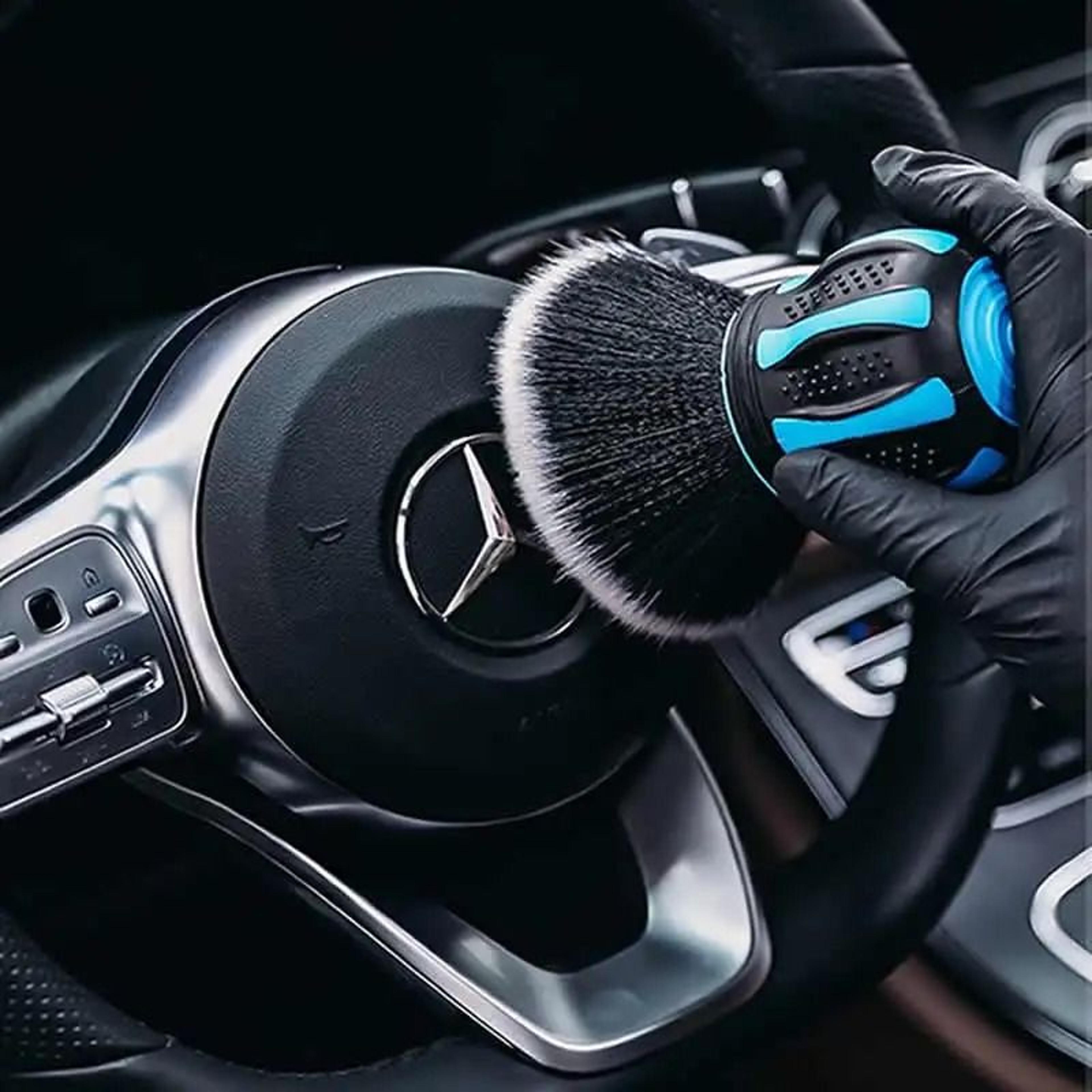 Car Interior Detailing Soft Bristle Dust Brush For Air Vents And Crevices 1