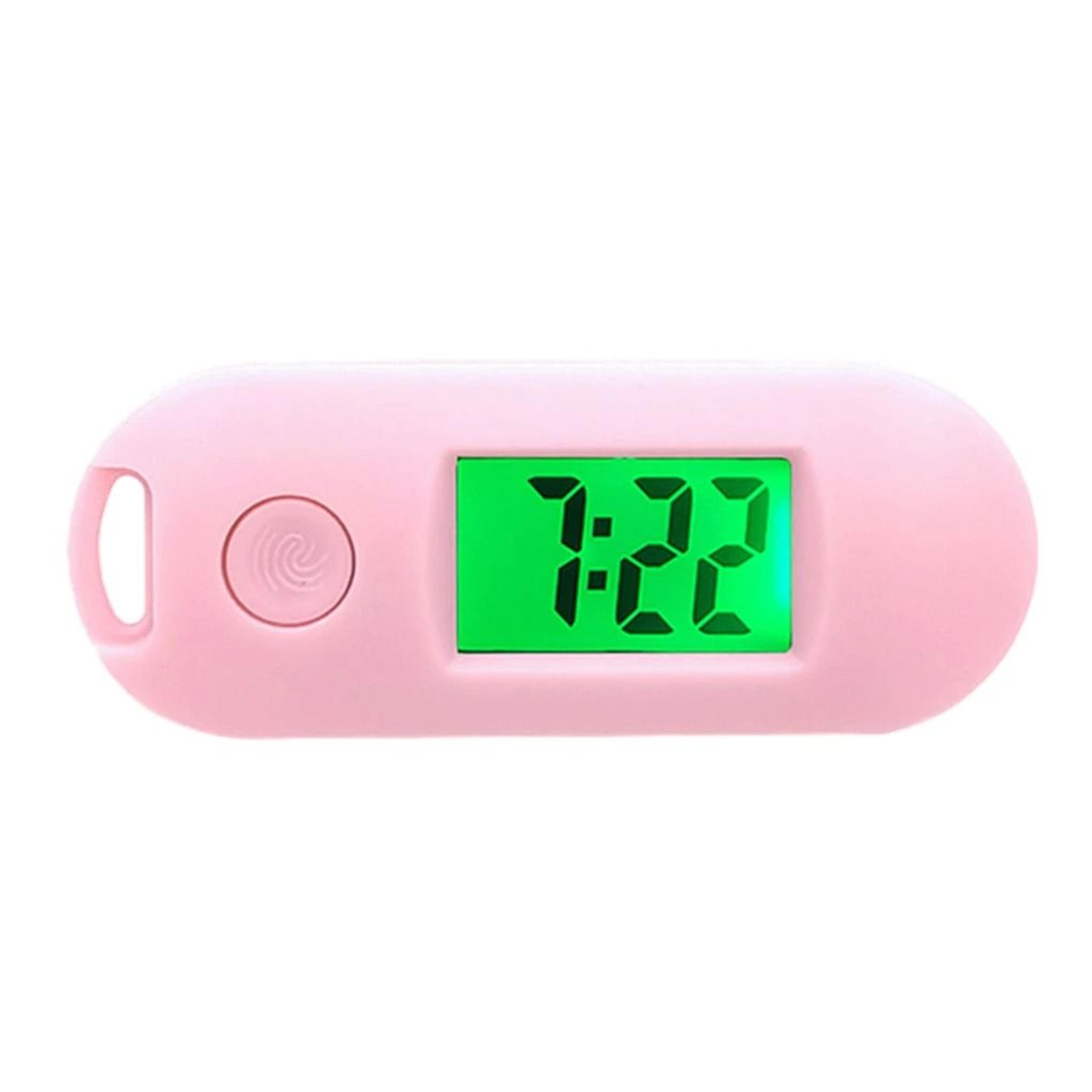 Mini Keychain Luminous Digital Pocket Watch 10