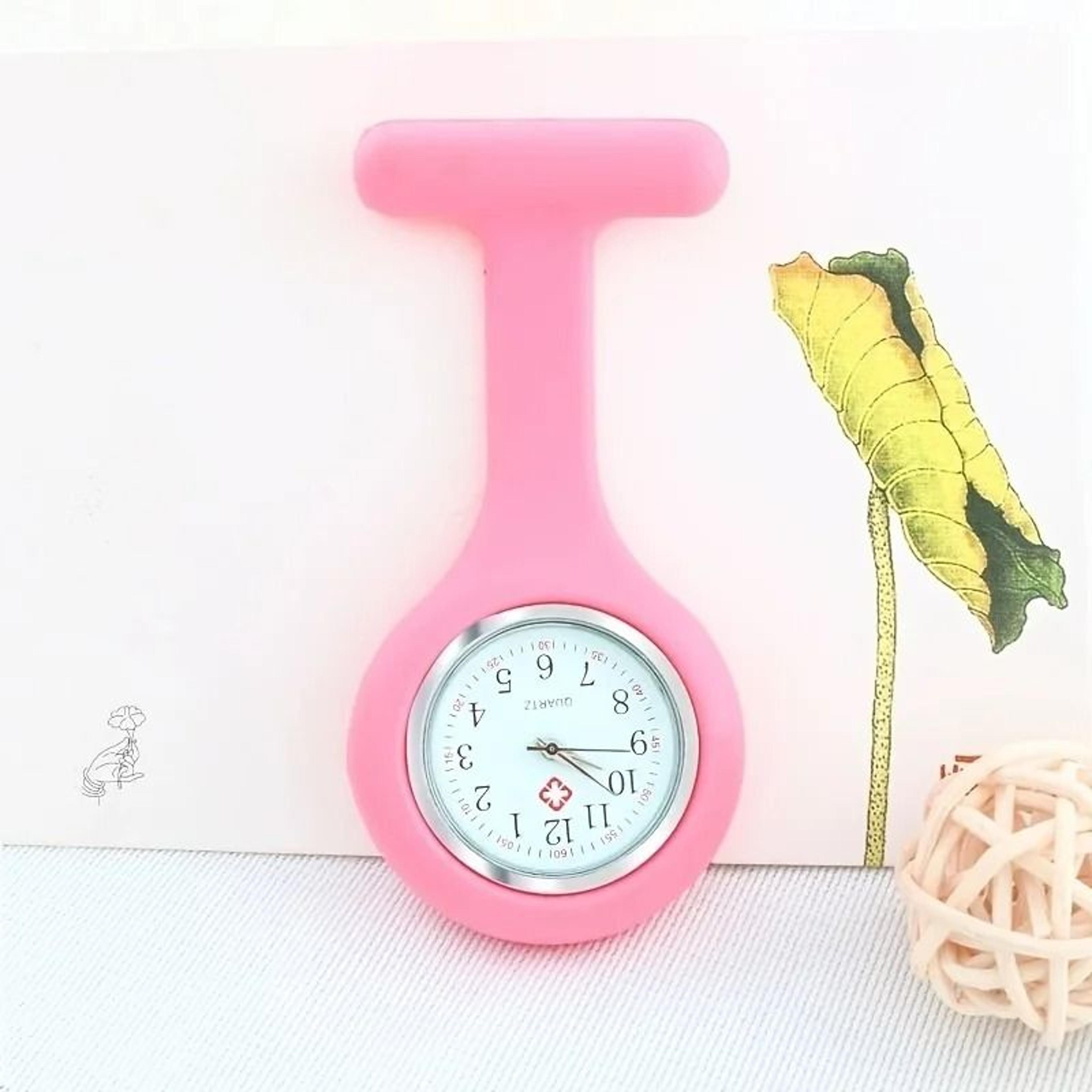 Silicone Nurse Pocket Watch Simple Fashionable  Portable 2