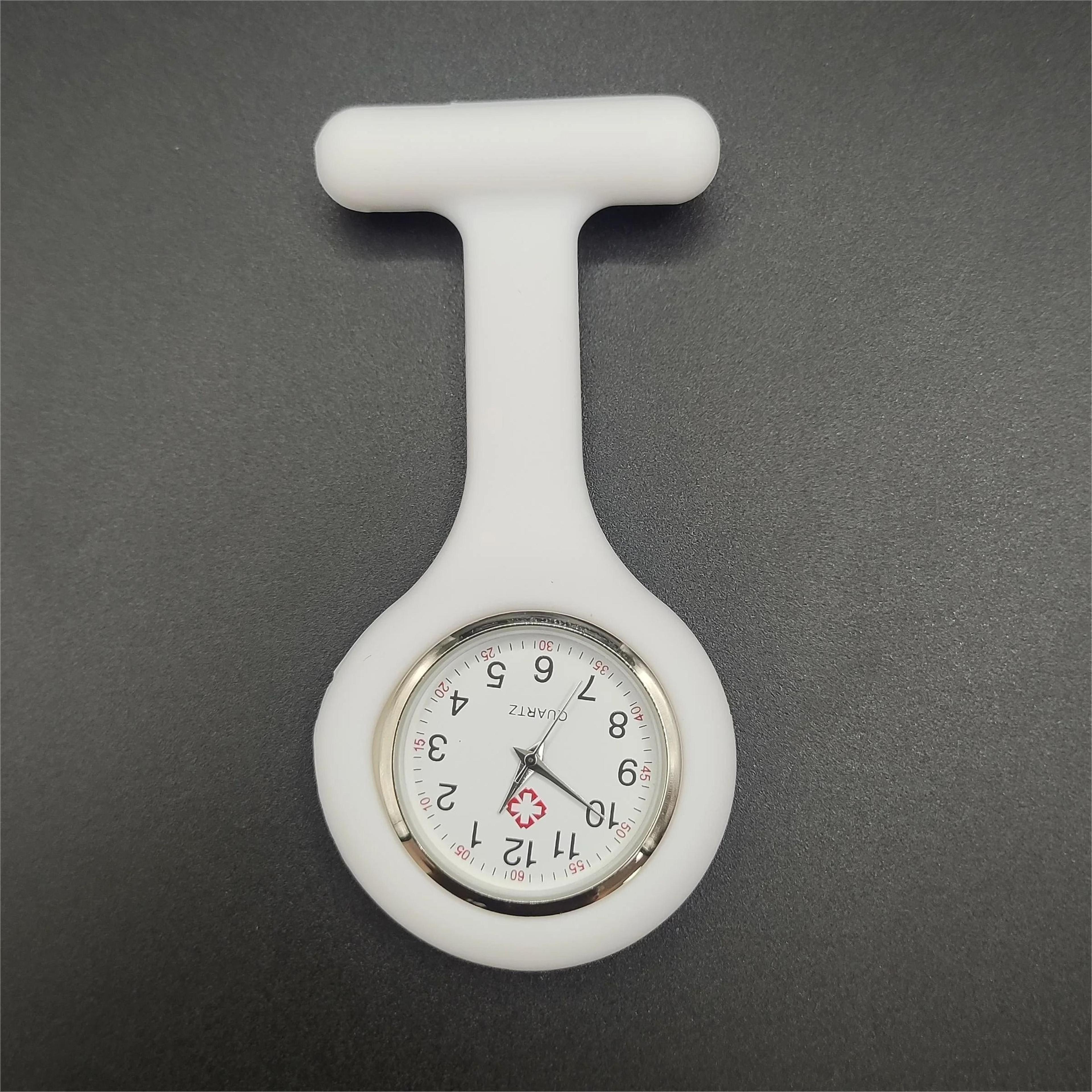 Silicone Nurse Pocket Watch Simple Fashionable  Portable 4