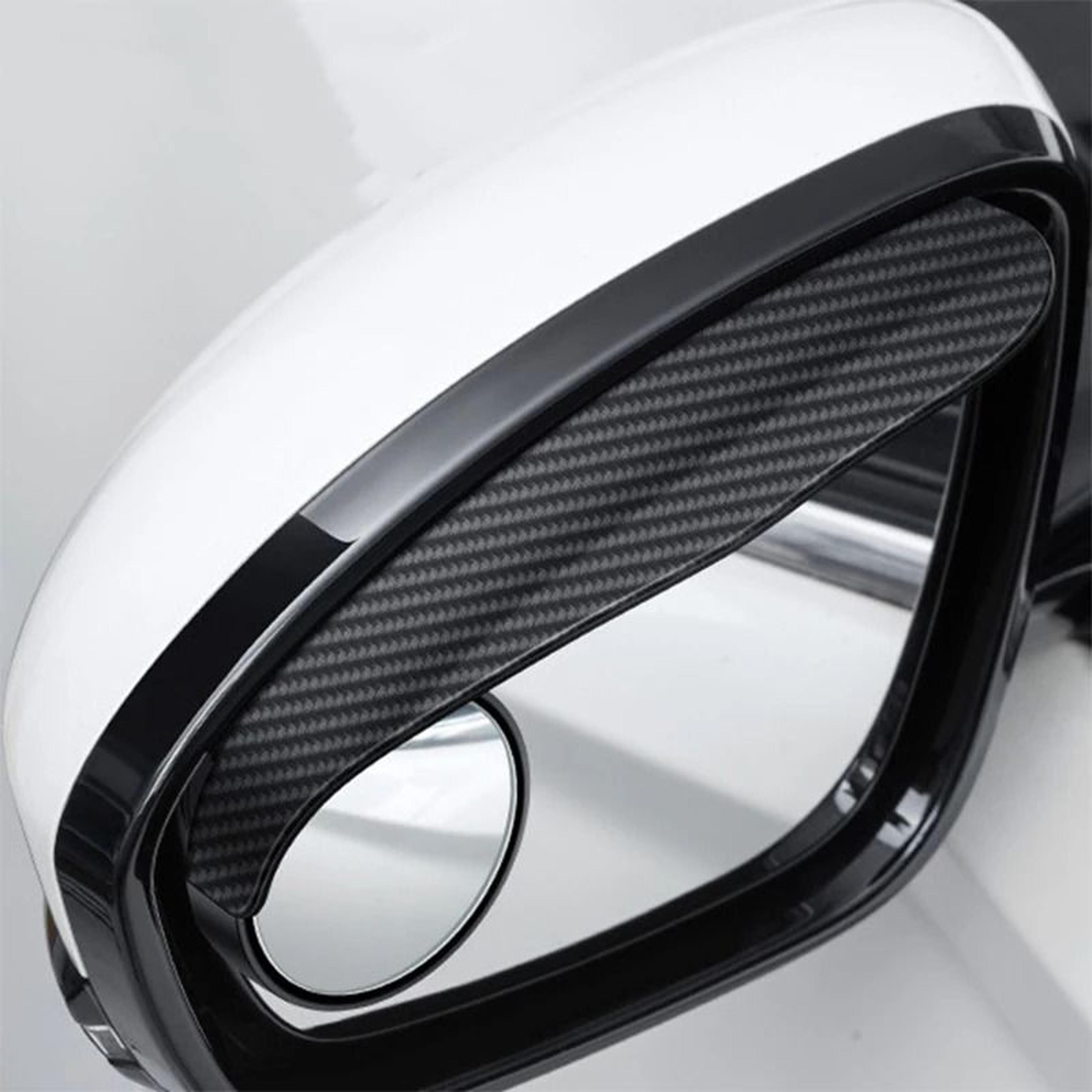Universal Car Side Mirror Rain Visor Cover  2 Piece Set 4