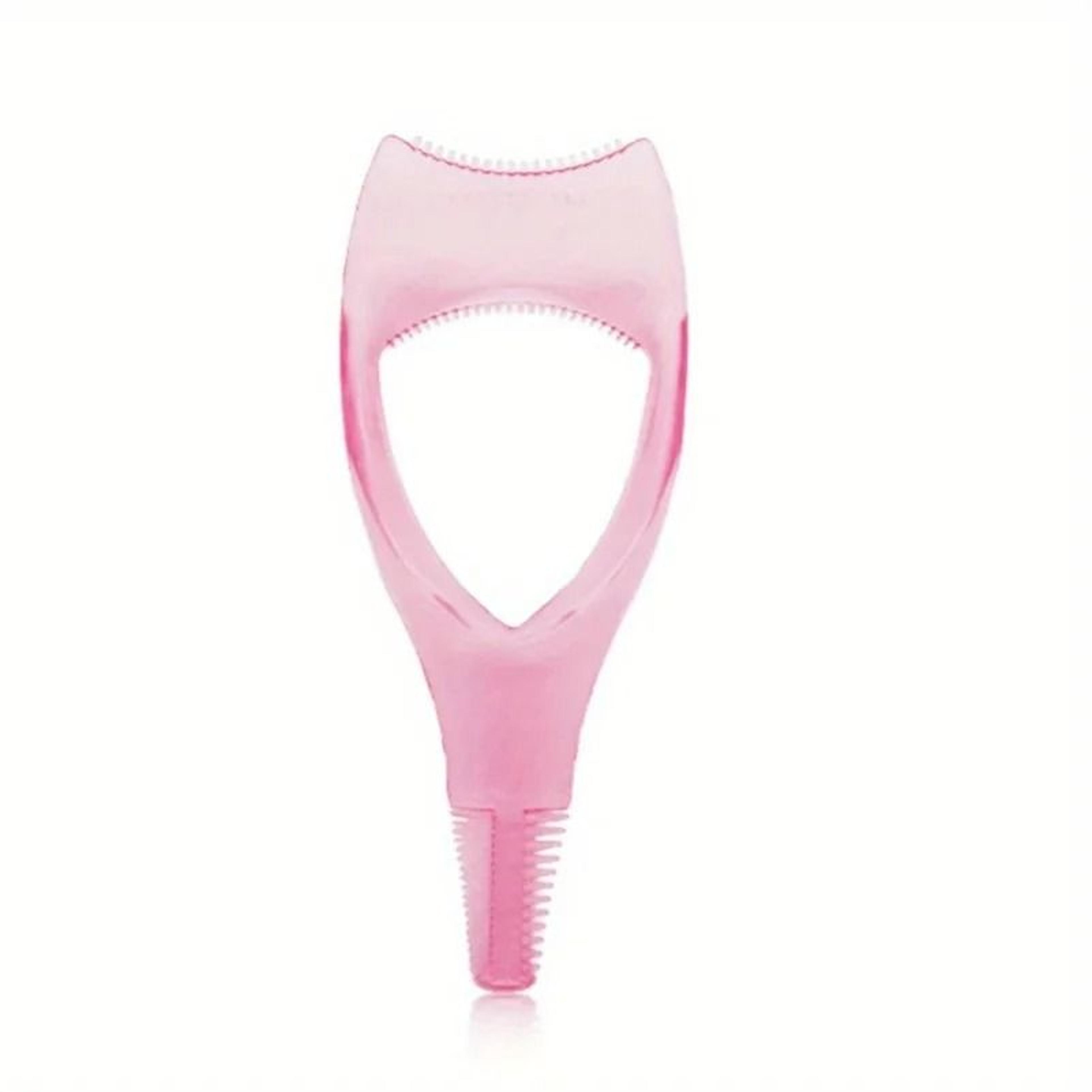 Three In One Mascara Applicator Template With Eyelash Curler Guard And Case 6