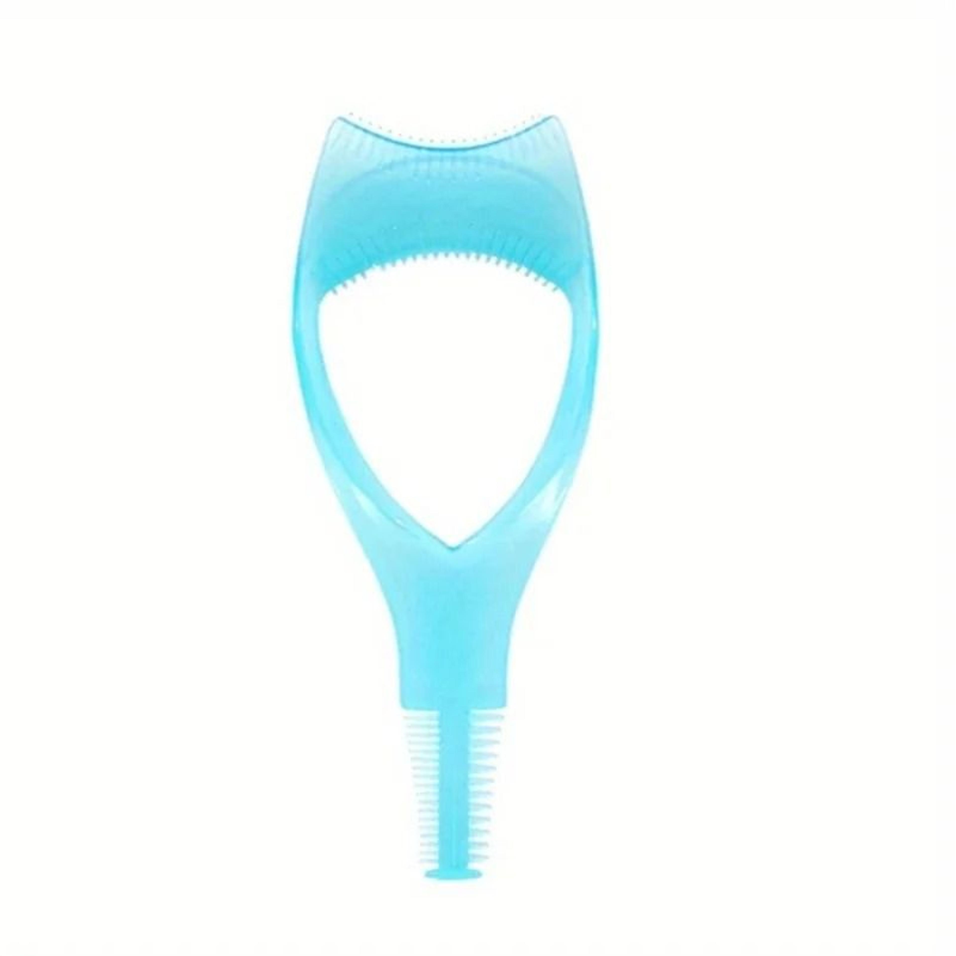 Three In One Mascara Applicator Template With Eyelash Curler Guard And Case 7