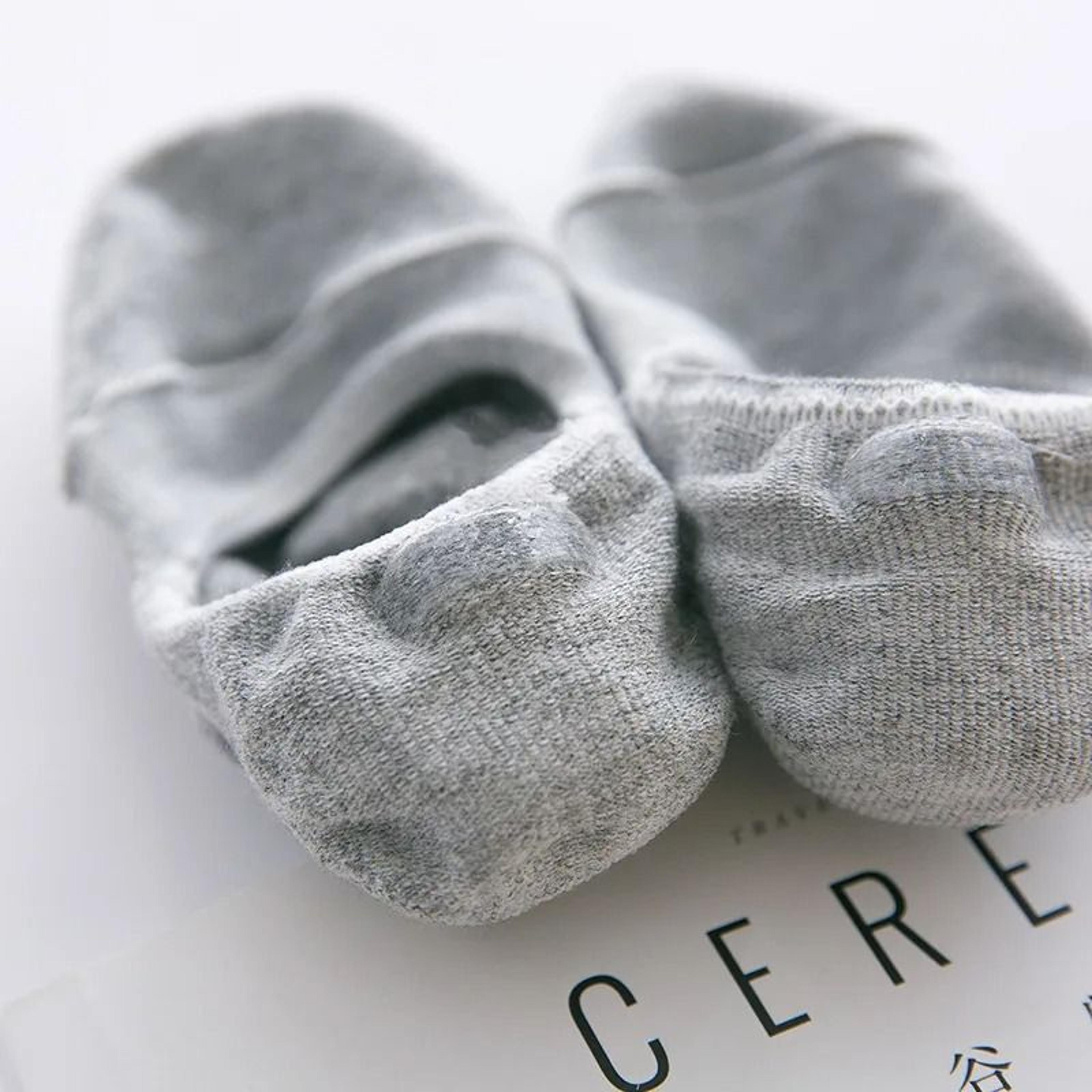 Mens Invisible Cotton Boat Socks 5 Pair Set 4