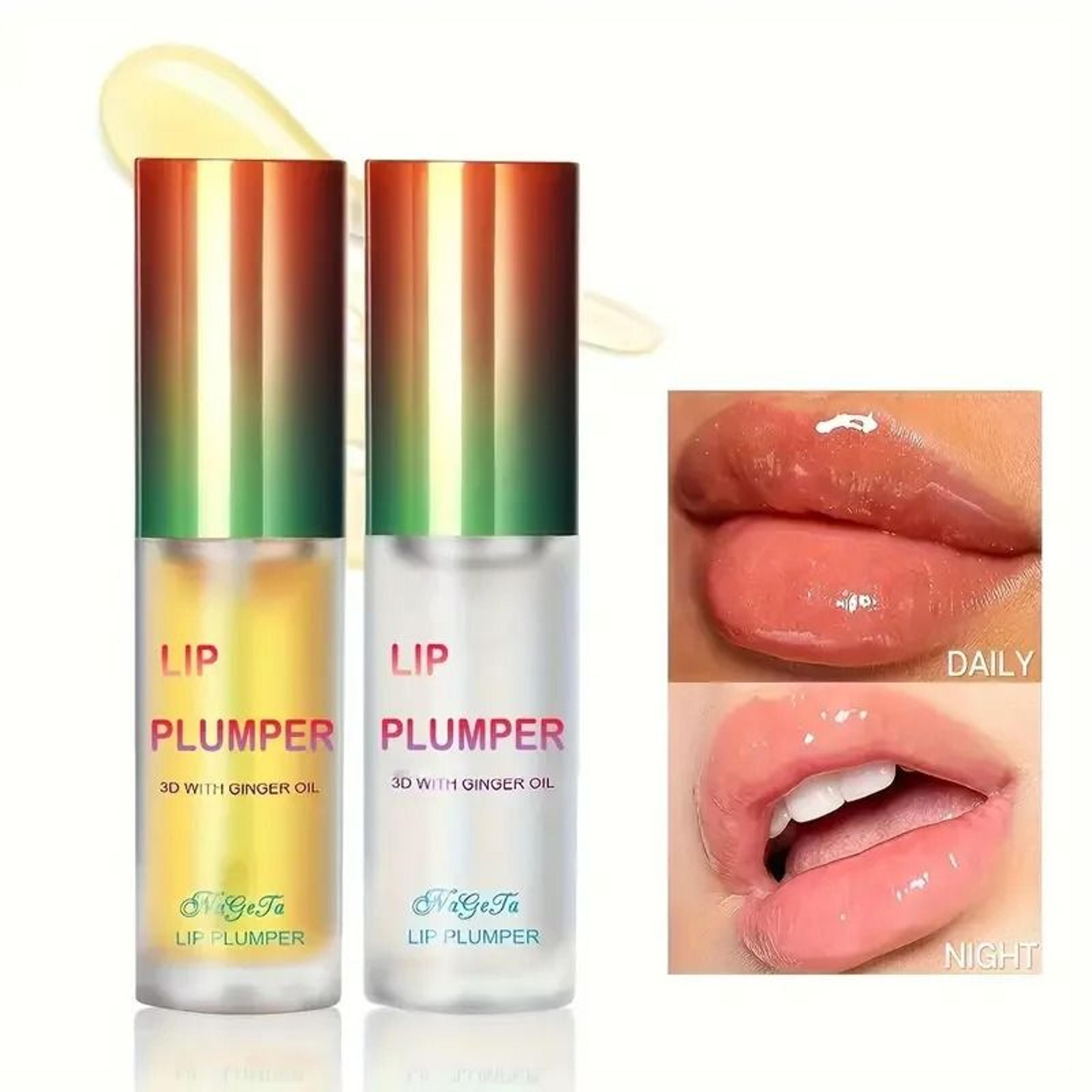 Radiant Ginger Mint Lip Volumizing Serum For Fuller Smoother Lips 8