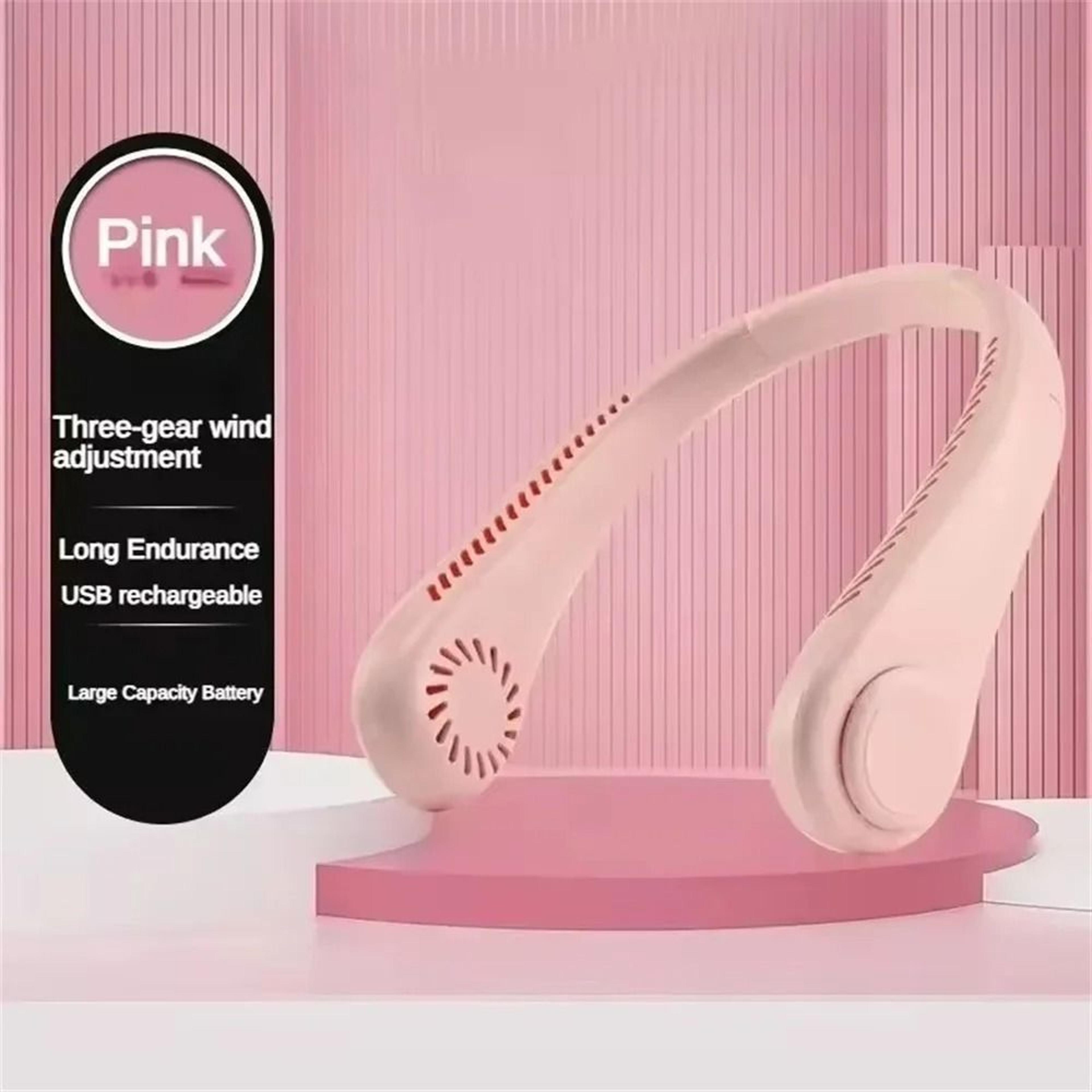 Portable Bladeless Neck Fan With Rechargeable Battery 7