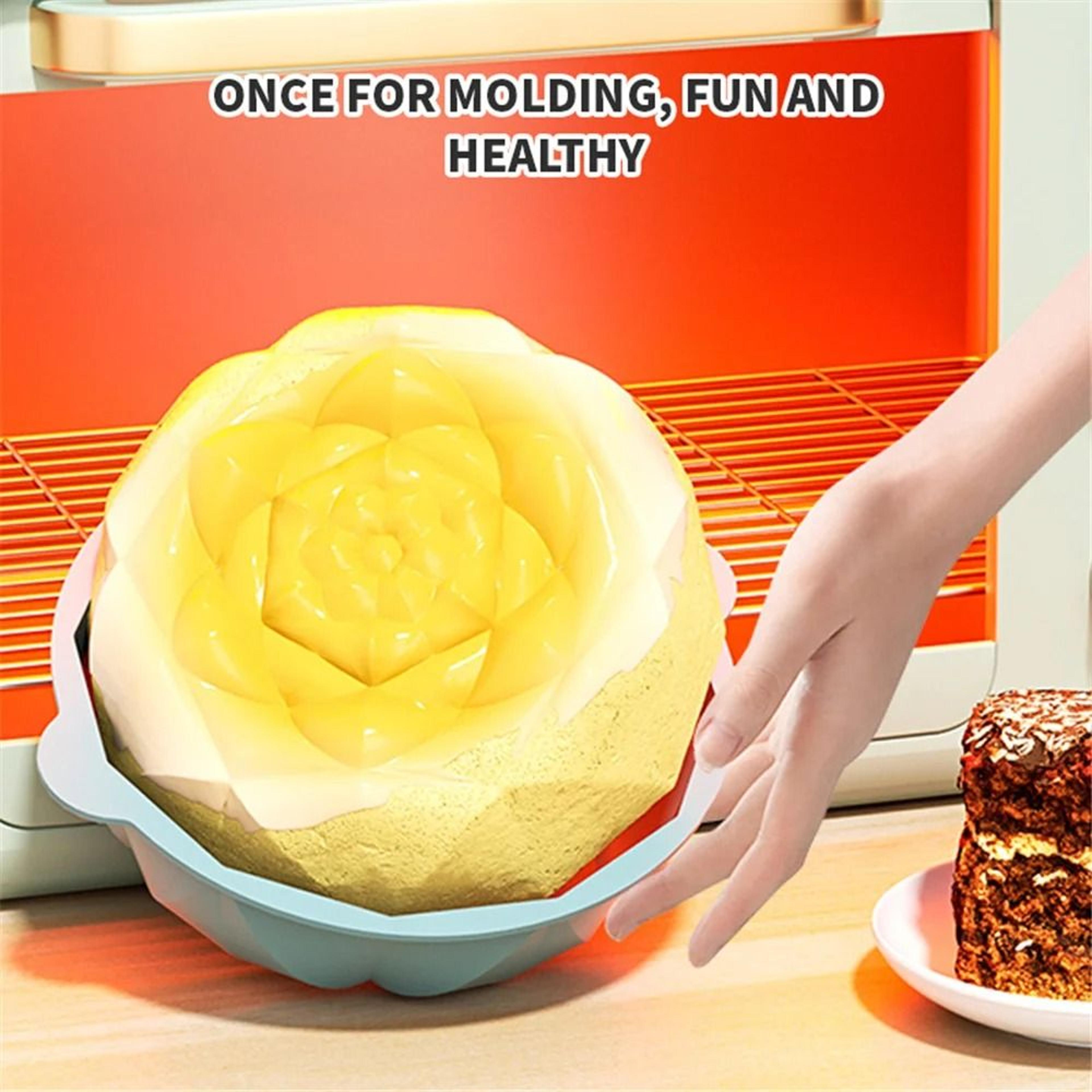 Reusable Silicone Baking Pan For Cakes And Brownies 3