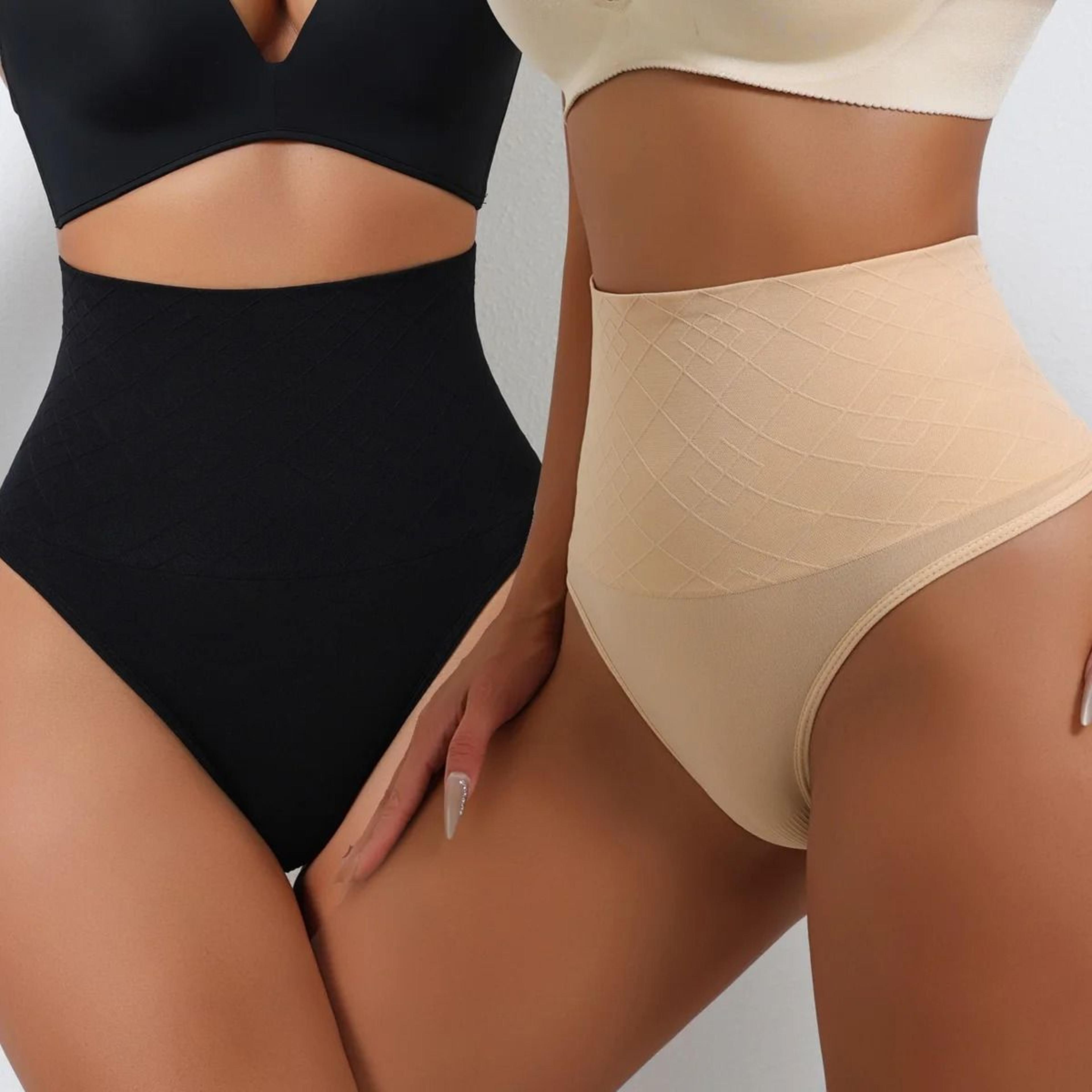 High Waist Seamless Tummy Control Thong For Women 2