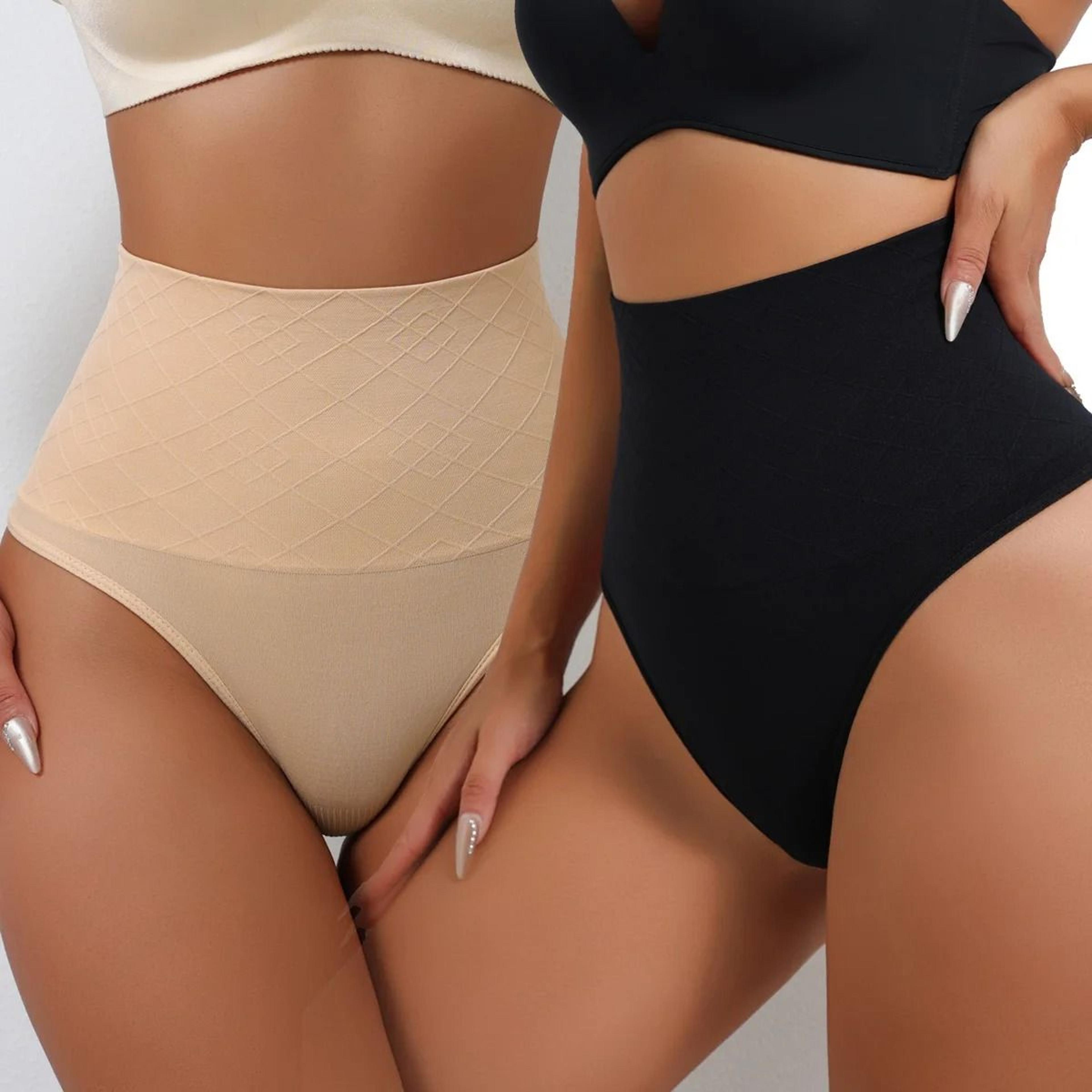 High Waist Seamless Tummy Control Thong For Women 3