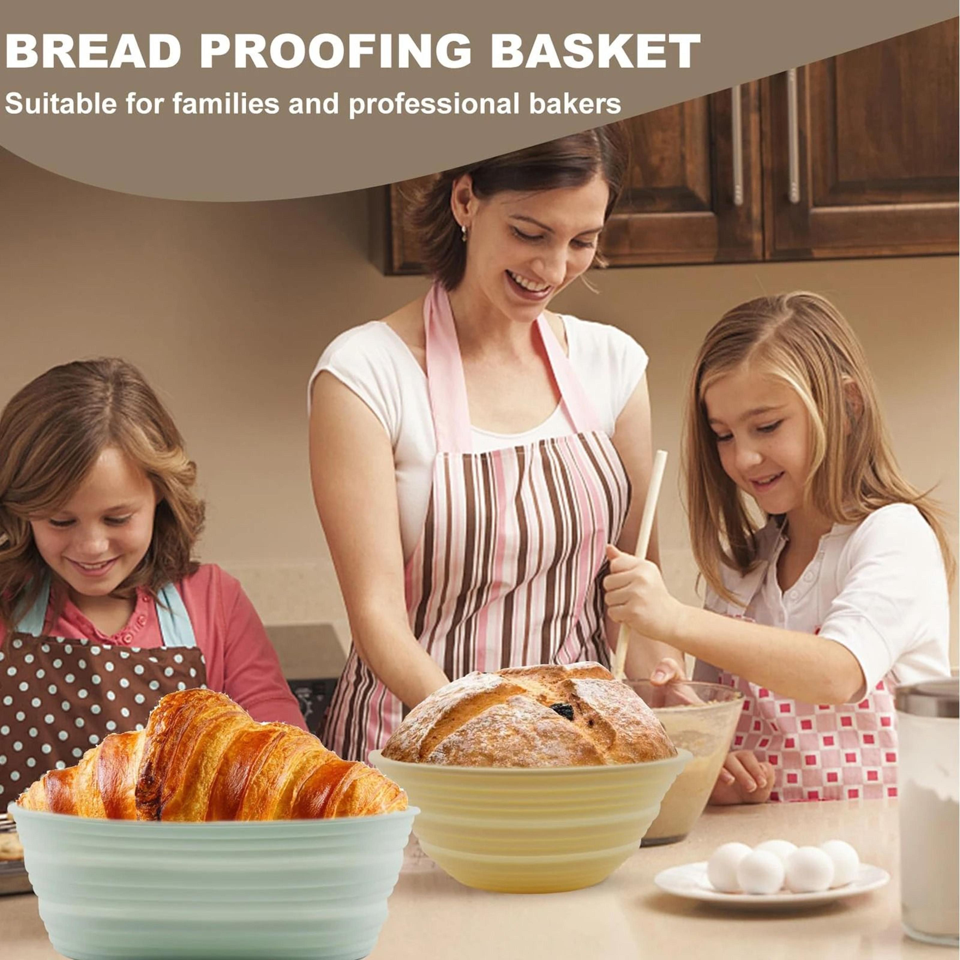 Foldable Silicone Bread Proofing Basket For Sourdough Baking 5