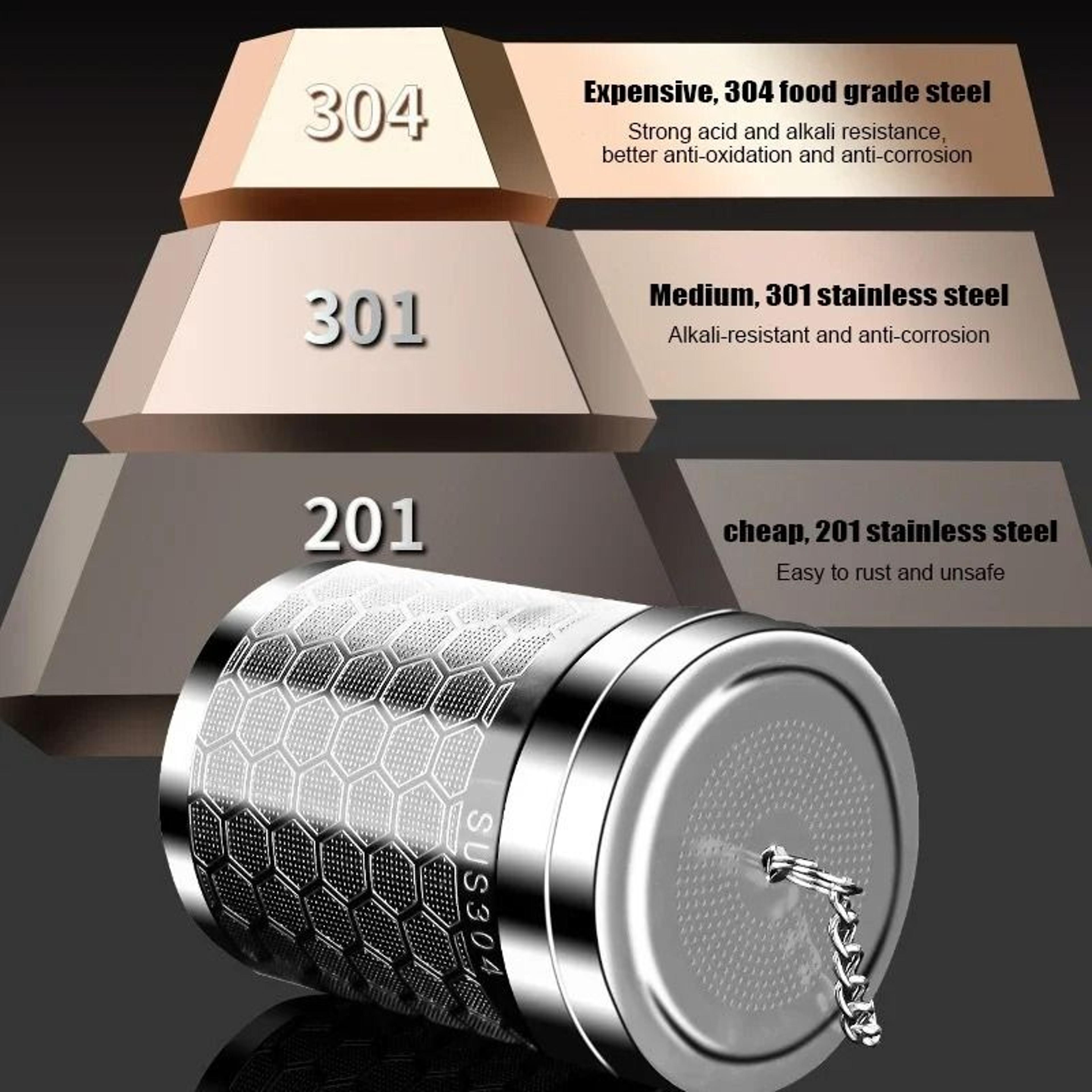 Extra Fine Mesh Stainless Steel Tea Infuser With Chain Hook 2