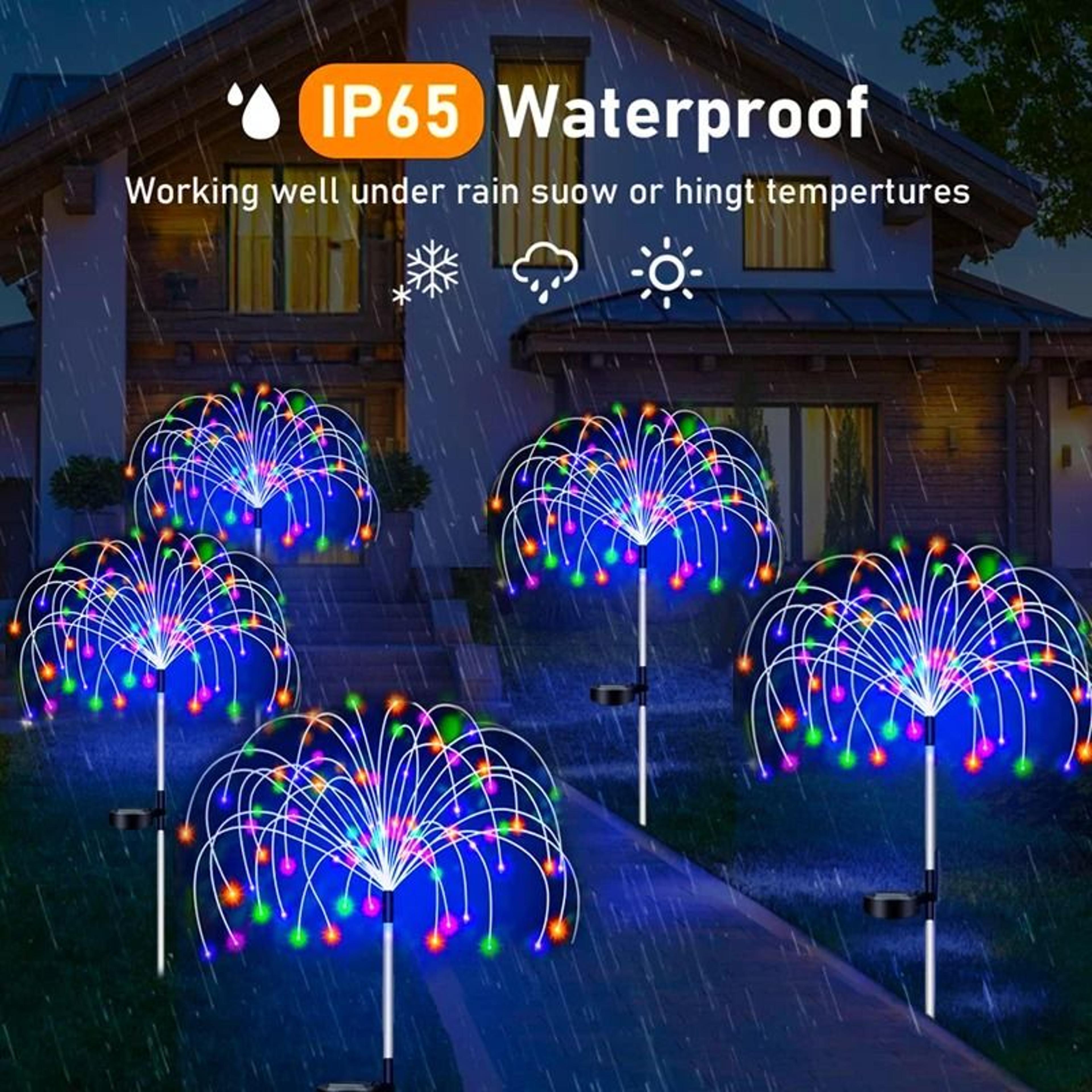 Outdoor Solar Sparkle Lights For Garden And Pathway 2